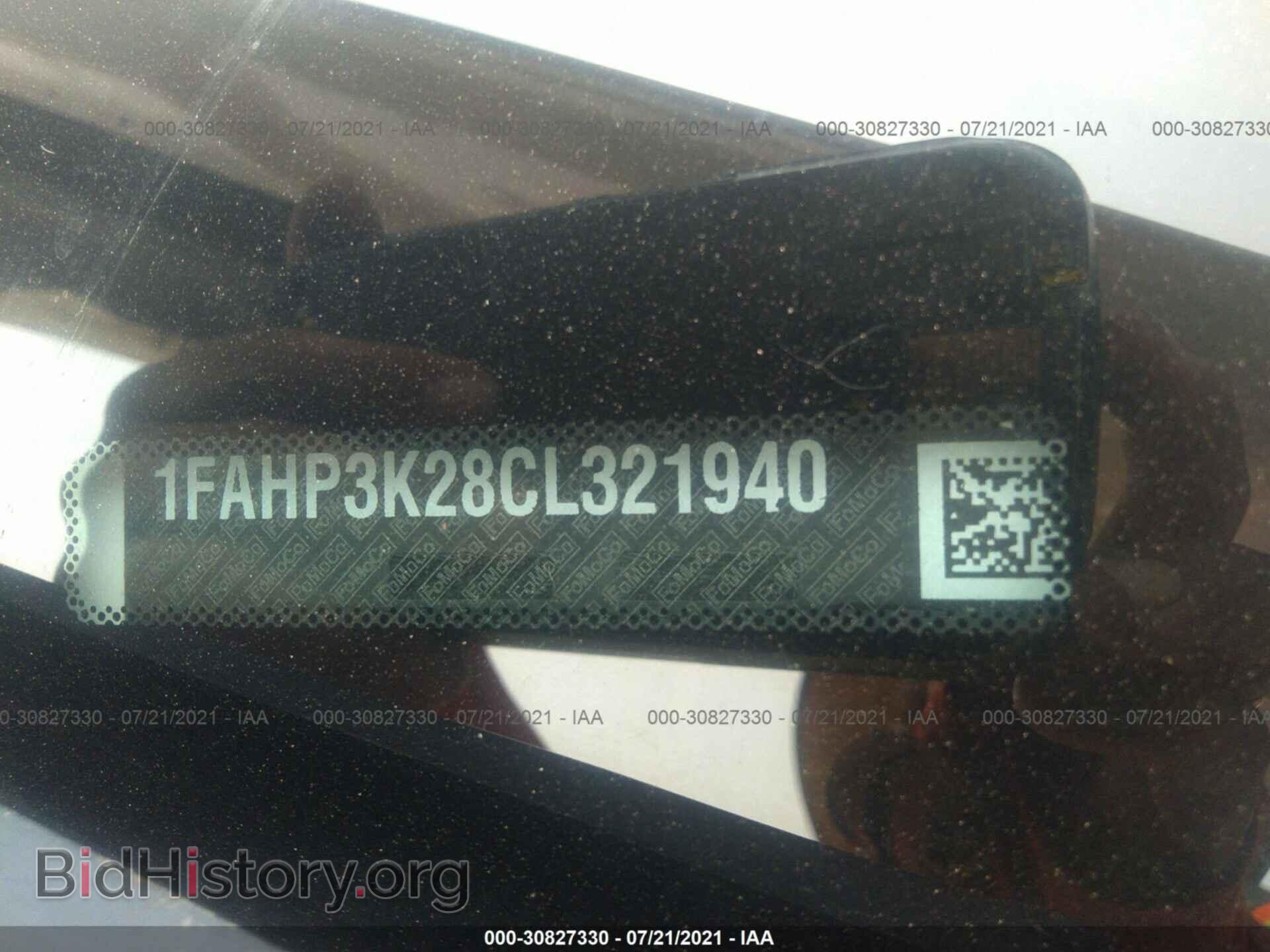 2012 FORD FOCUS - VIN: 1FAHP3K28CL321940 - Фото 9