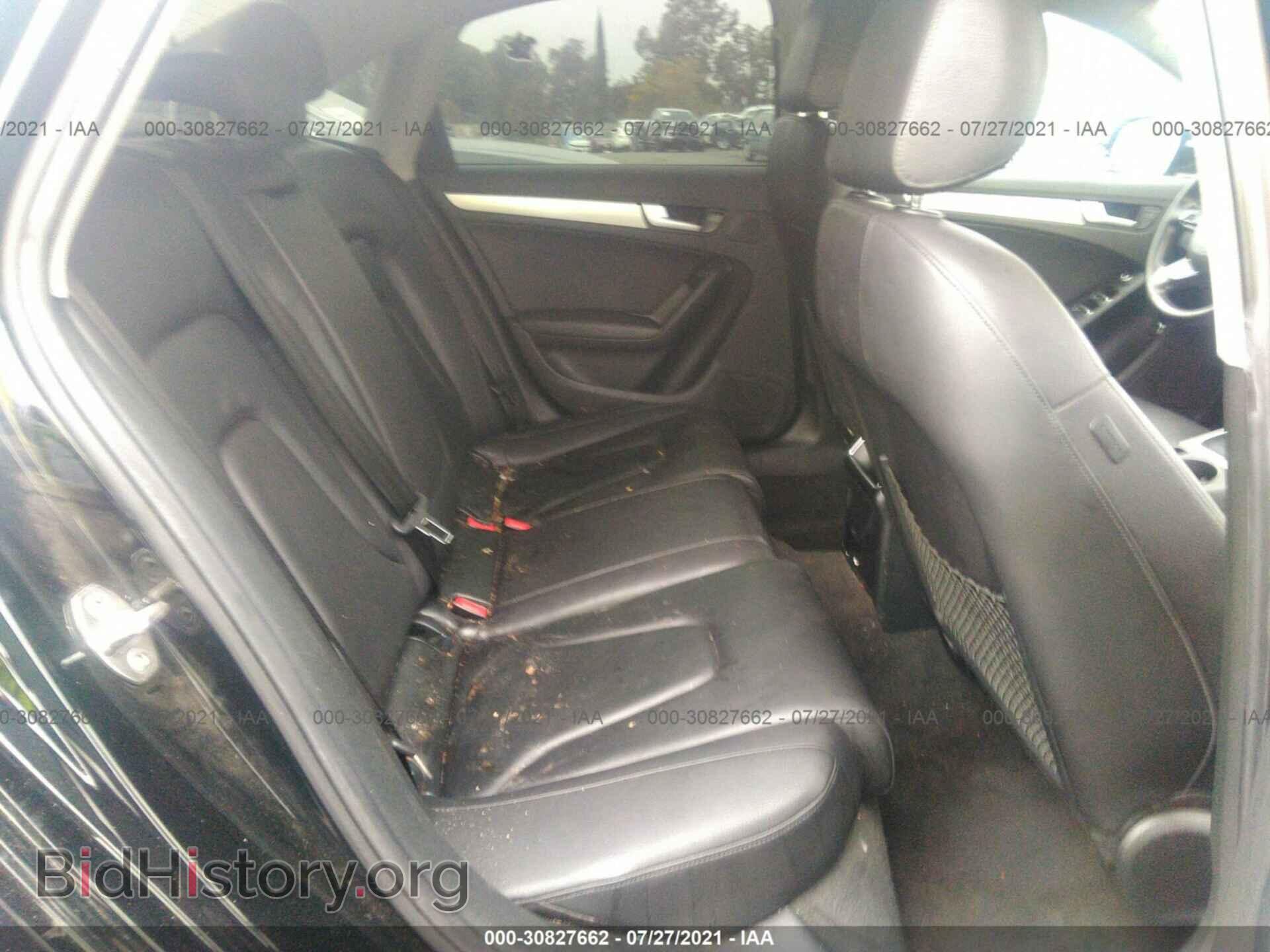 2014 AUDI A4 - VIN: WAUAFAFL2EN032045 - Фото 8