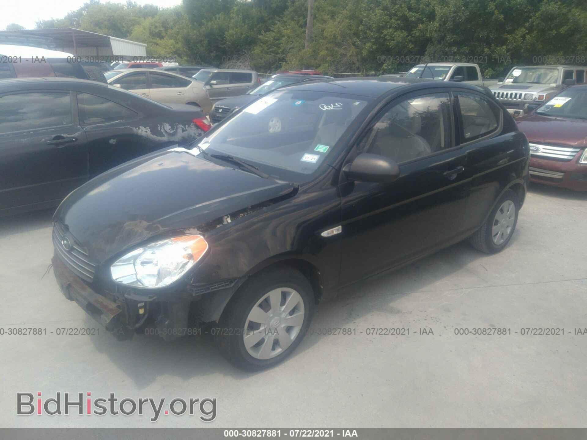 2007 HYUNDAI ACCENT - VIN: KMHCM36C77U020152 - Фото 2