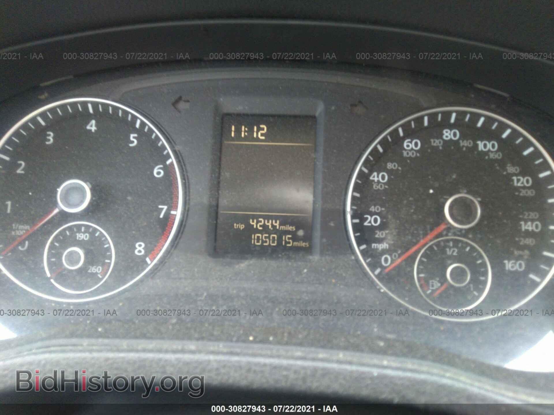 2012 VOLKSWAGEN PASSAT - VIN: 1VWAP7A34CC044164 - Фото 7