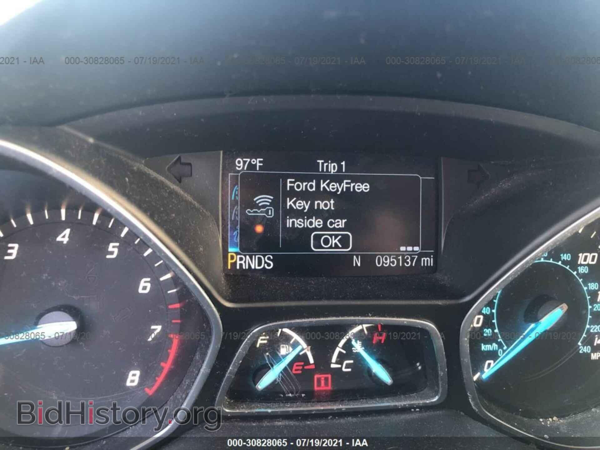 2014 FORD ESCAPE - VIN: 1FMCU0JX2EUC74468 - Фото 7