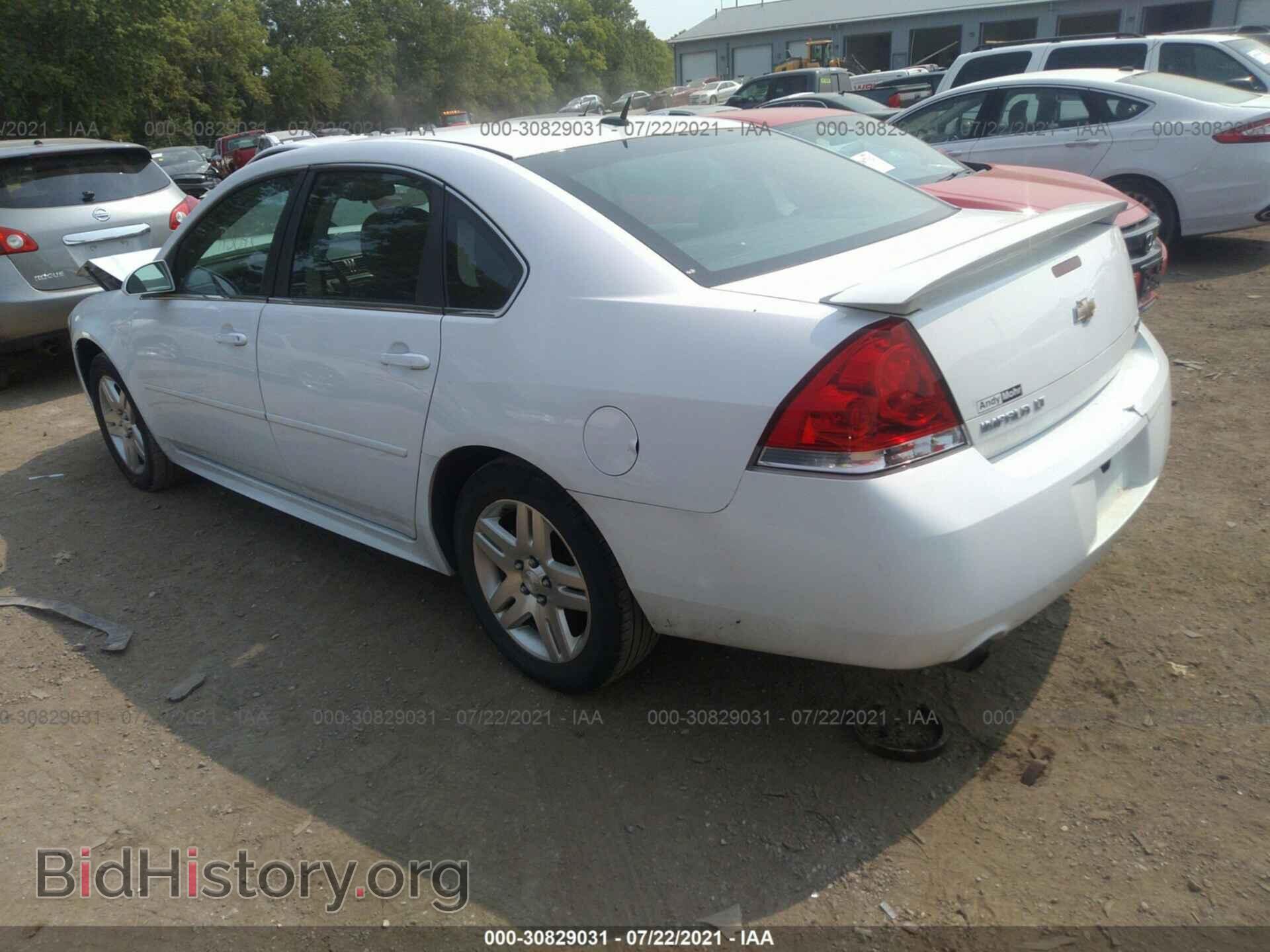 2012 CHEVROLET IMPALA - VIN: 2G1WB5E30C1244656 - Фото 3
