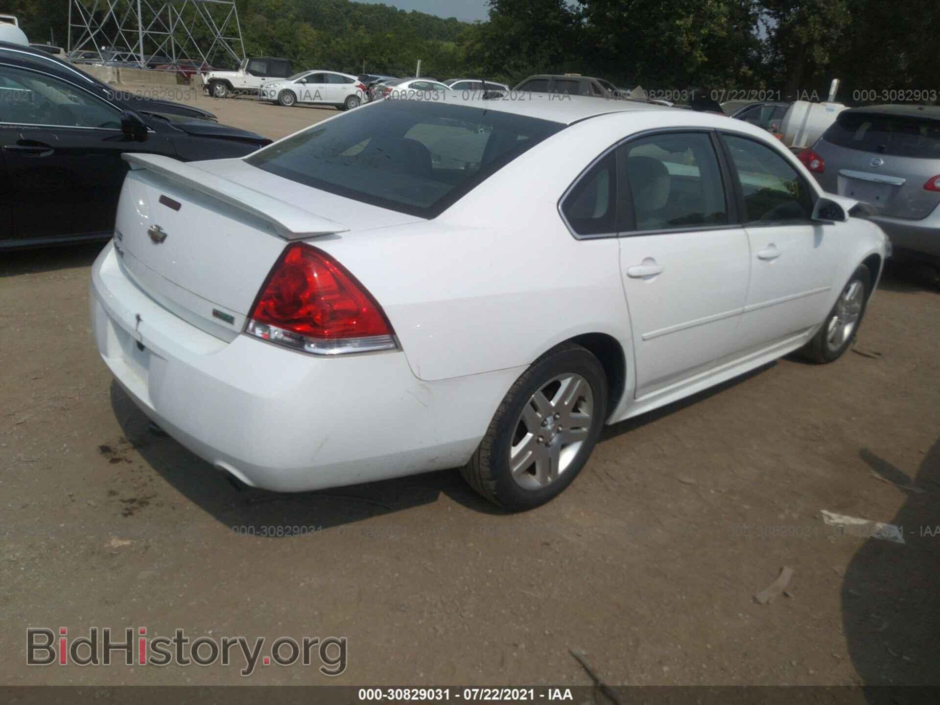 2012 CHEVROLET IMPALA - VIN: 2G1WB5E30C1244656 - Фото 4