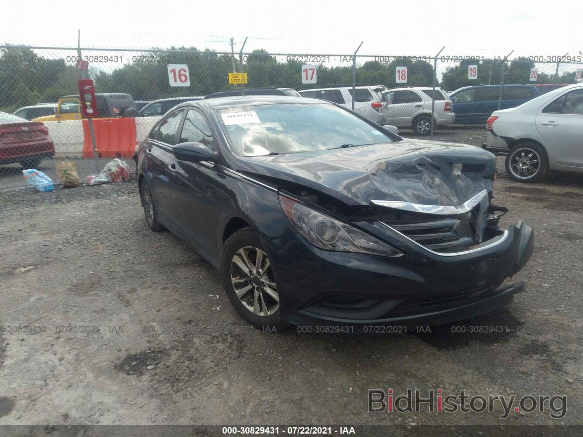 Photo 5NPEB4AC7EH892726 - HYUNDAI SONATA 2014