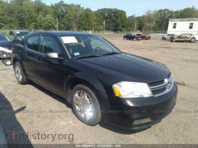 2012 Dodge AVENGER SE, black — VIN 1C3CDZABXCN220585, IAAI