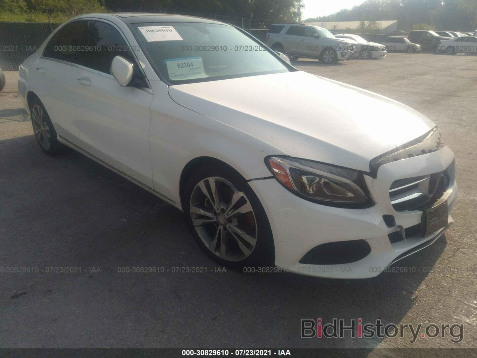 Photo 55SWF4KB8FU036574 - MERCEDES-BENZ C-CLASS 2015