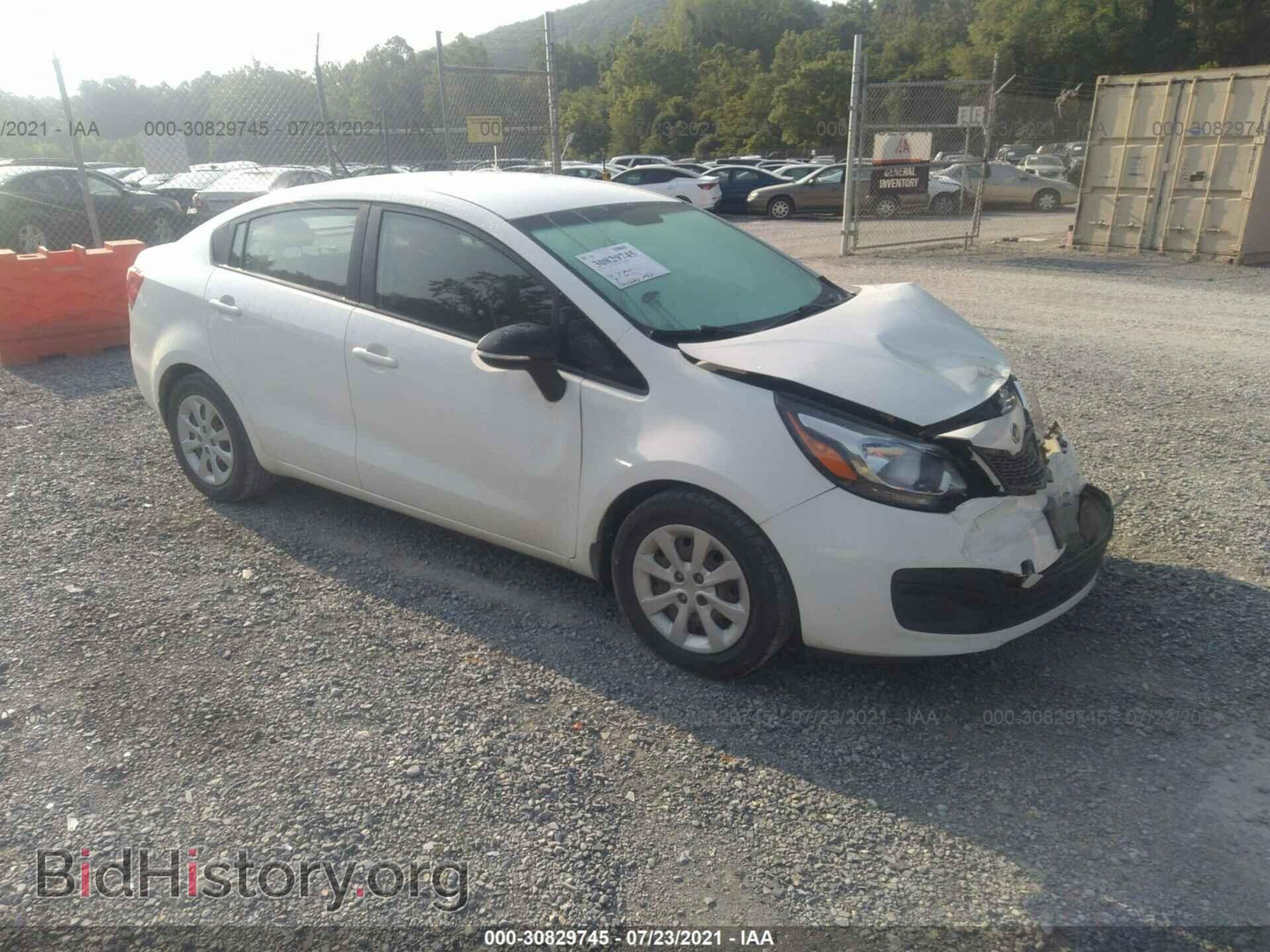 Фотография KNADM4A32F6466022 - KIA RIO 2015