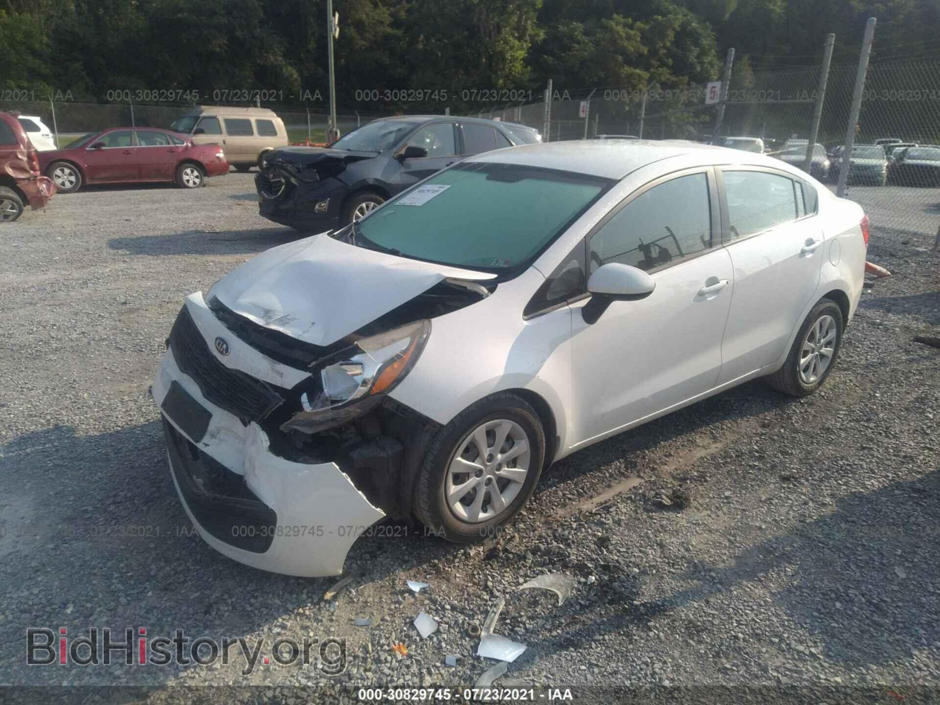 2015 KIA RIO - VIN: KNADM4A32F6466022 - Фото 2