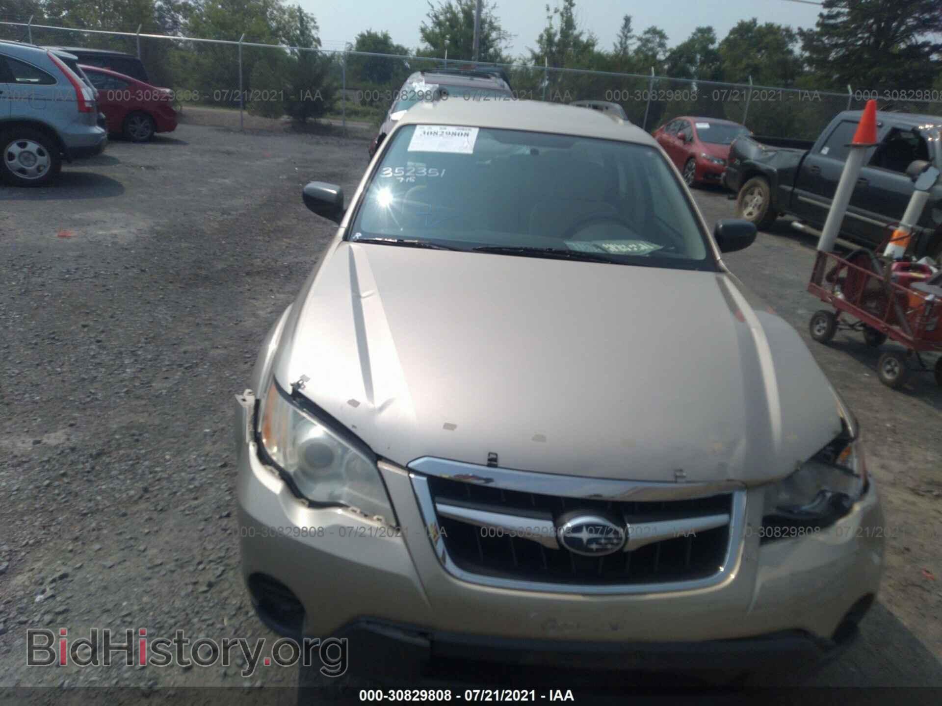 2008 SUBARU OUTBACK - VIN: 4S4BP60C387328500 - Фото 6
