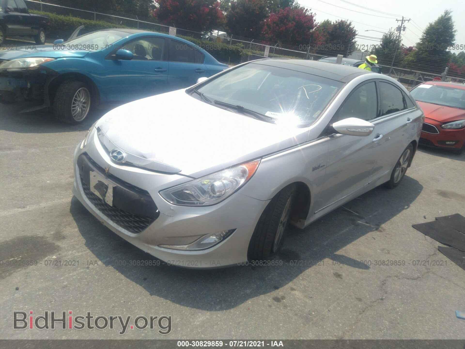 2012 HYUNDAI SONATA - VIN: KMHEC4A4XCA020806 - Фото 2