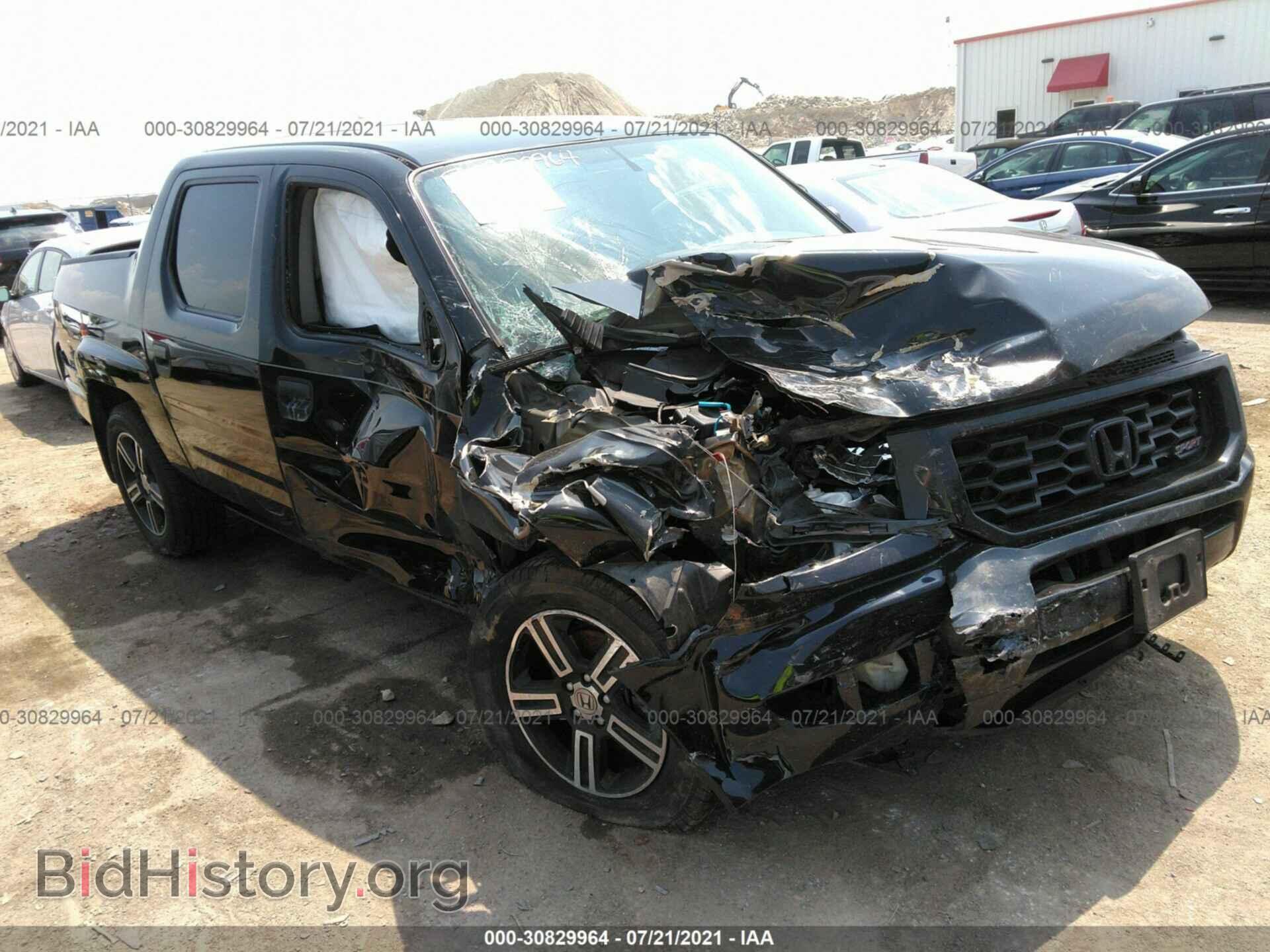 Photo 5FPYK1F73DB006526 - HONDA RIDGELINE 2013