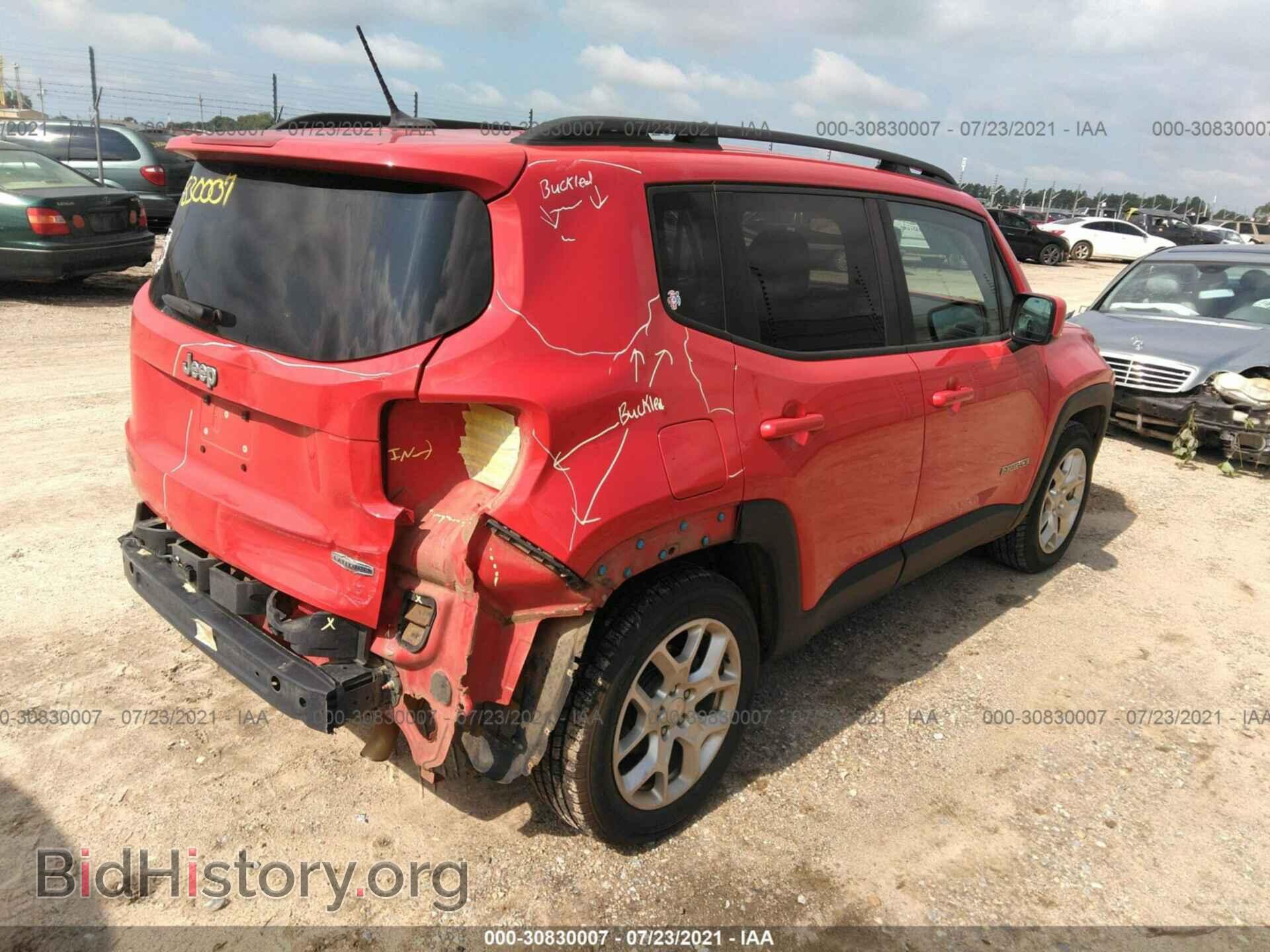 2017 JEEP RENEGADE - VIN: ZACCJABB0HPE42099 - Фото 4