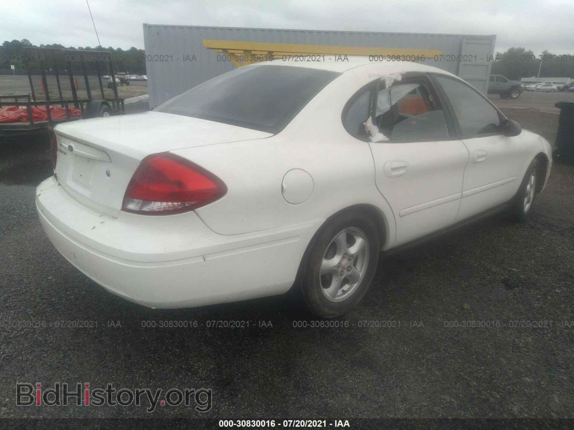 2007 FORD TAURUS - VIN: 1FAHP53UX7A155403 - Фото 4