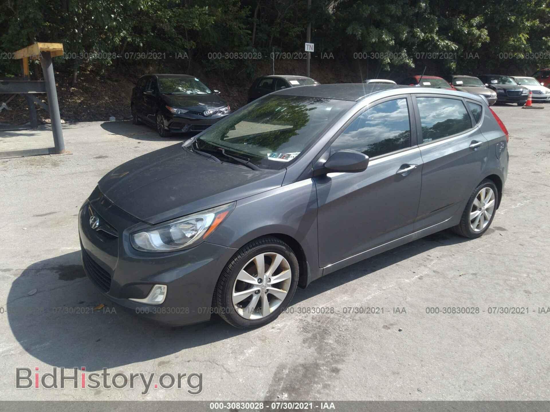 2012 HYUNDAI ACCENT - VIN: KMHCU5AE8CU041025 - Фото 2
