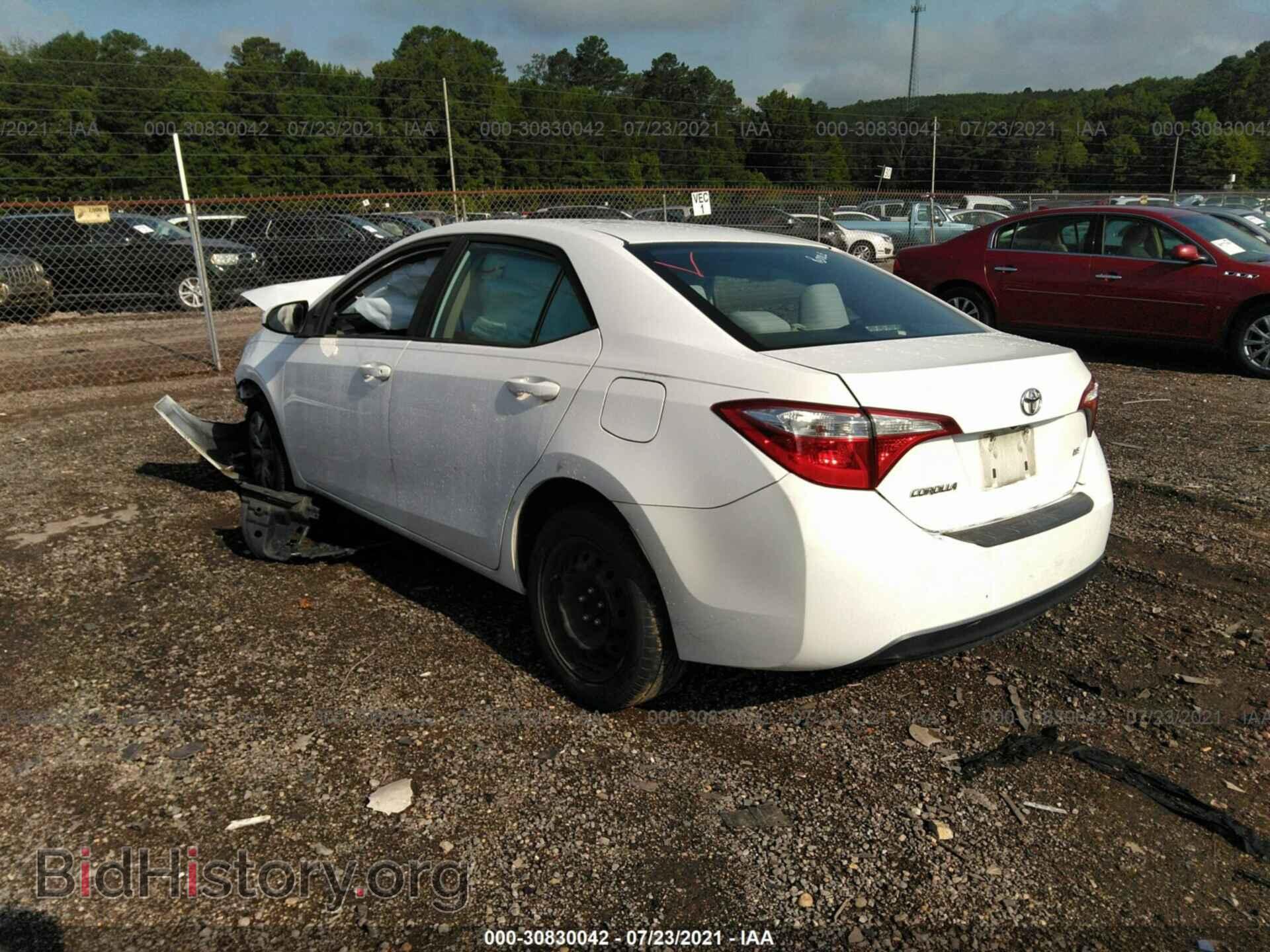 2014 TOYOTA COROLLA - VIN: 2T1BURHEXEC016902 - Фото 3