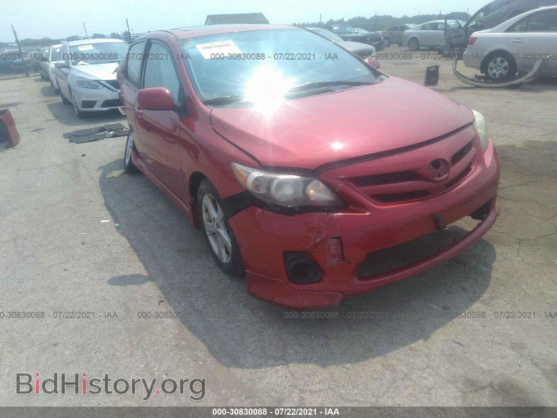 Photo 2T1BU4EEXBC649032 - TOYOTA COROLLA 2011