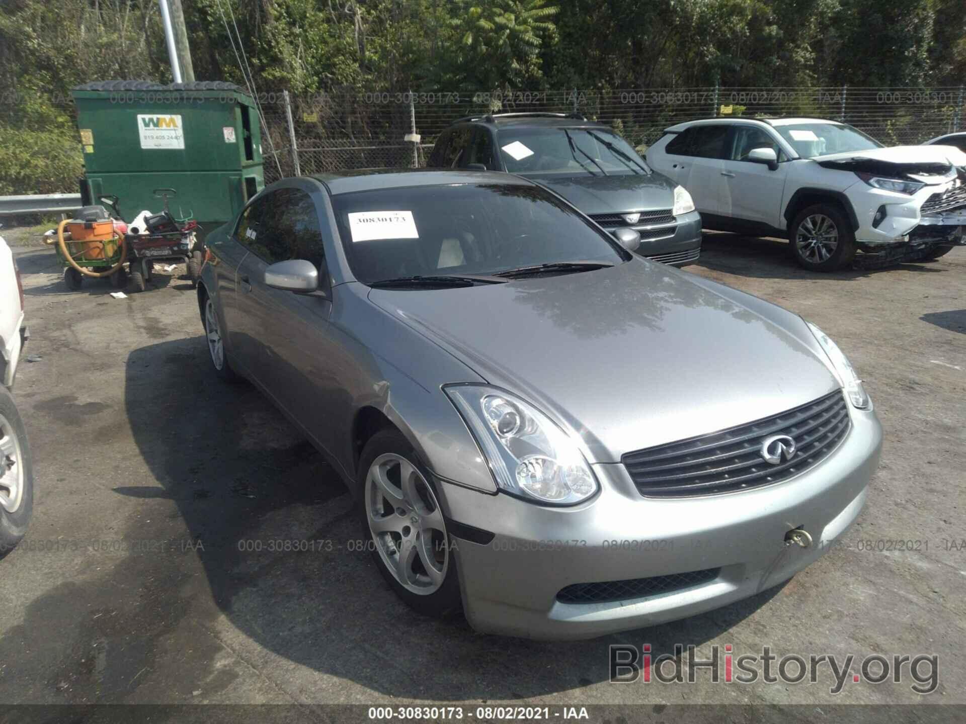 Photo JNKCV54E56M714045 - INFINITI G35 COUPE 2006