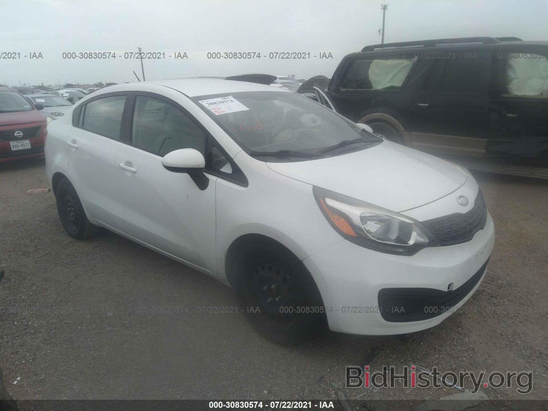 Photo KNADM4A32D6293910 - KIA RIO 2013