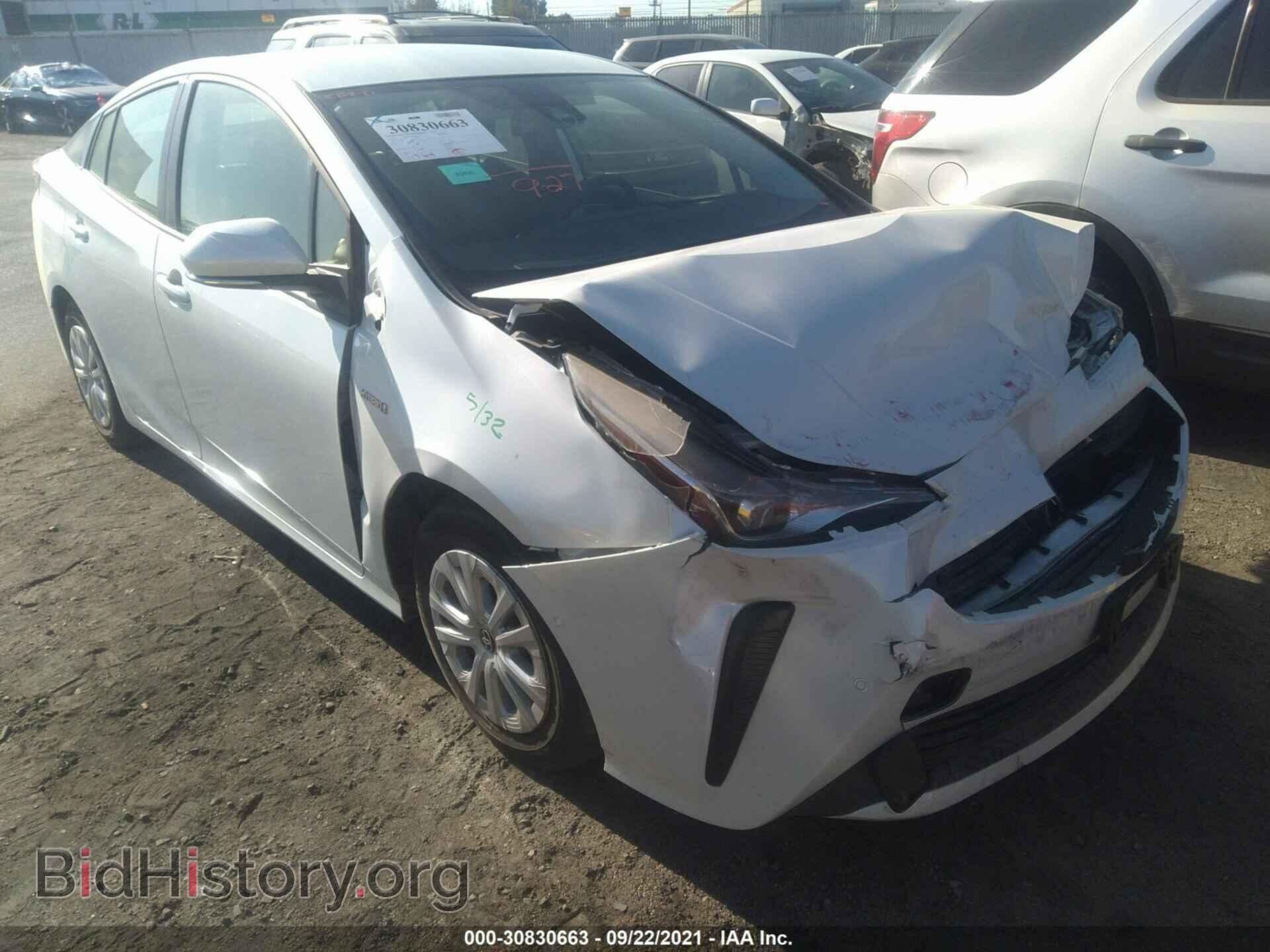 Фотография JTDKAMFU6M3136306 - TOYOTA PRIUS 2021