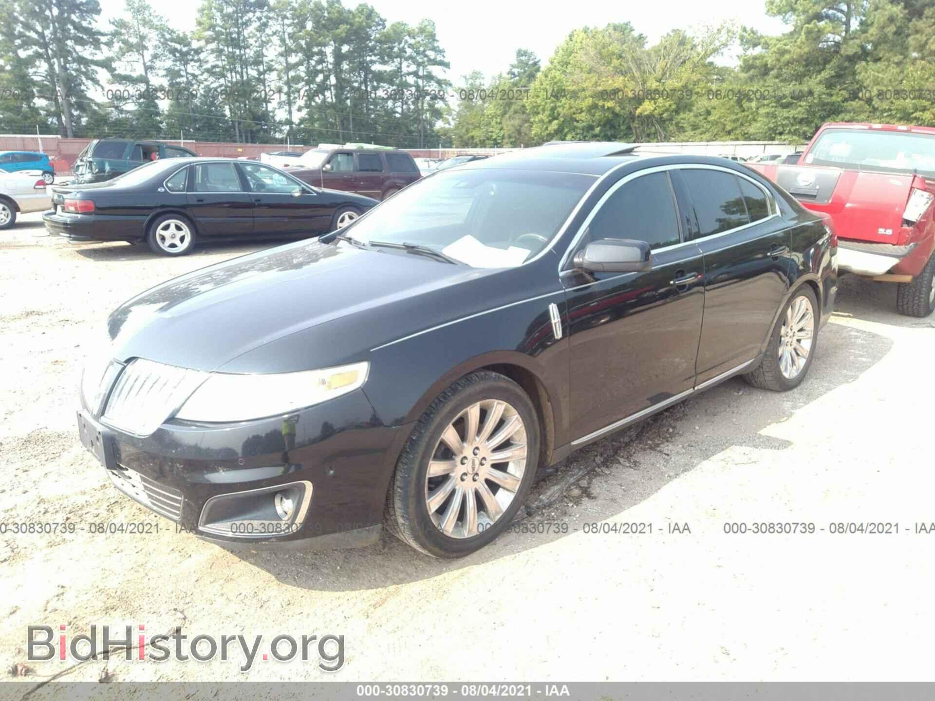 2010 LINCOLN MKS - VIN: 1LNHL9FT1AG604418 - Фото 2