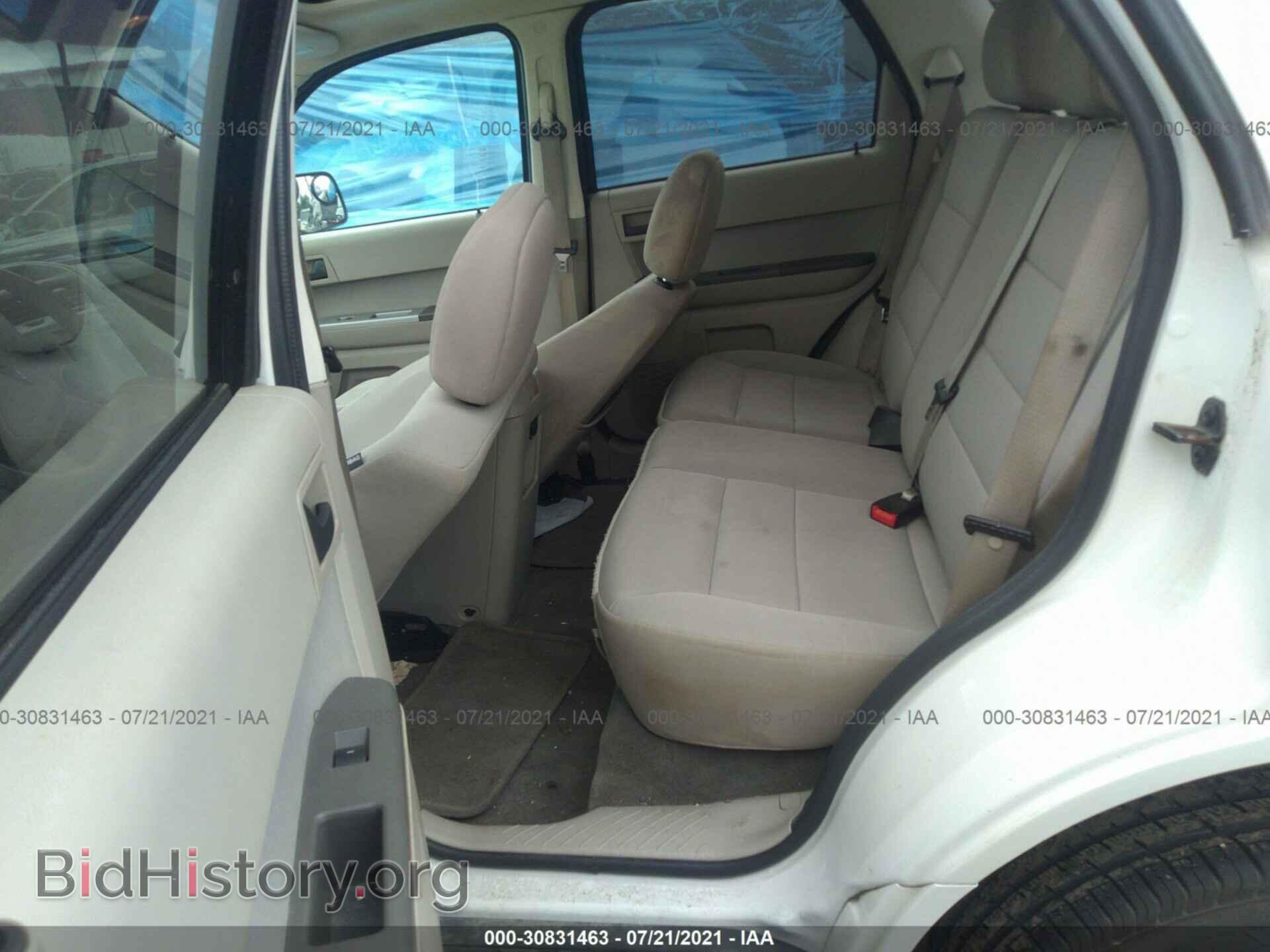 2012 FORD ESCAPE - VIN: 1FMCU0D76CKB52460 - Фото 8