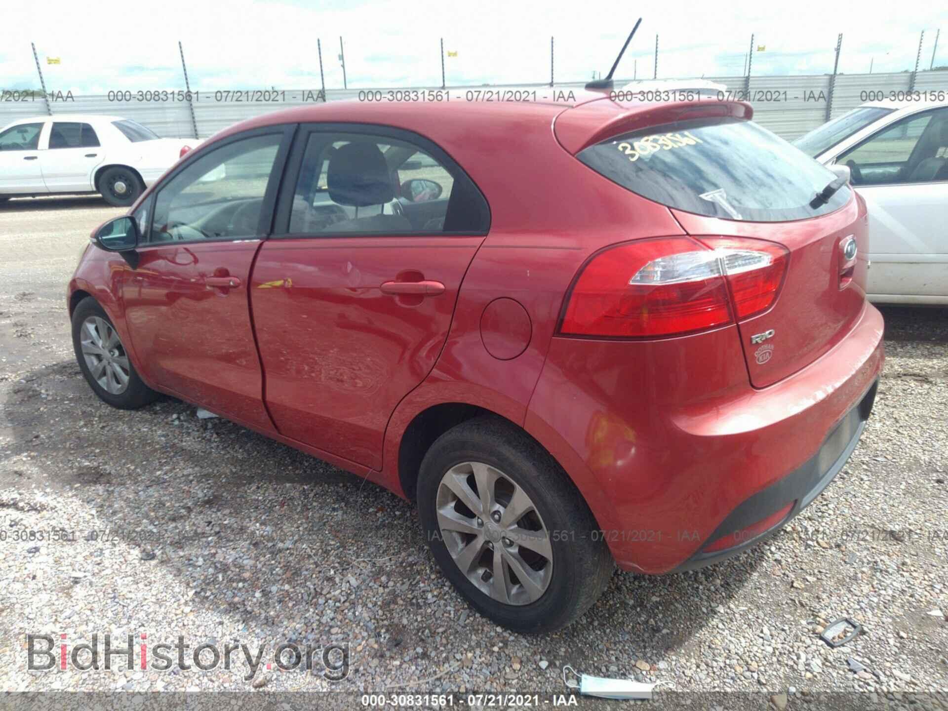 2012 KIA RIO - VIN: KNADN5A39C6021520 - Фото 3