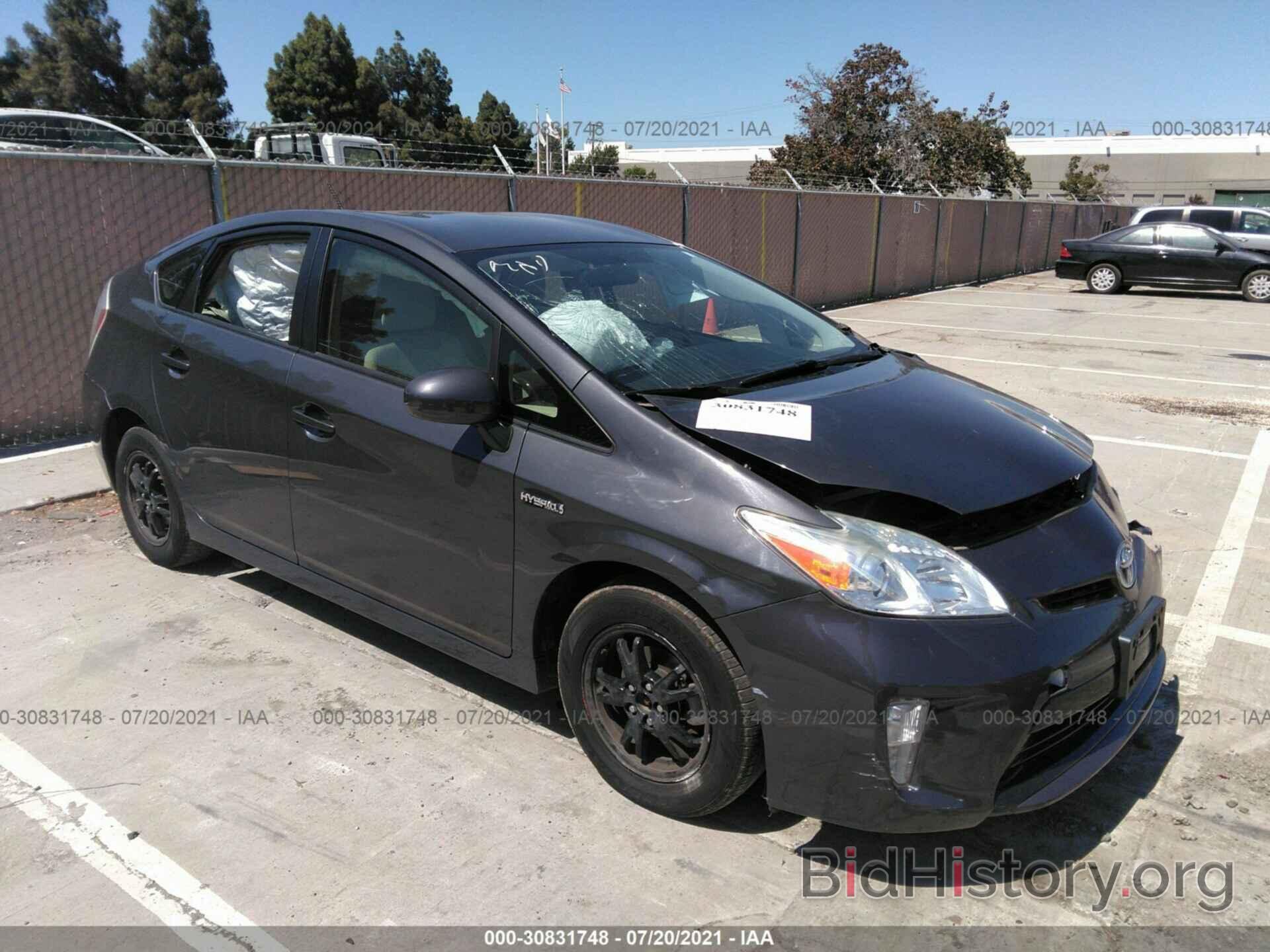 Photo JTDKN3DU3E0390396 - TOYOTA PRIUS 2014