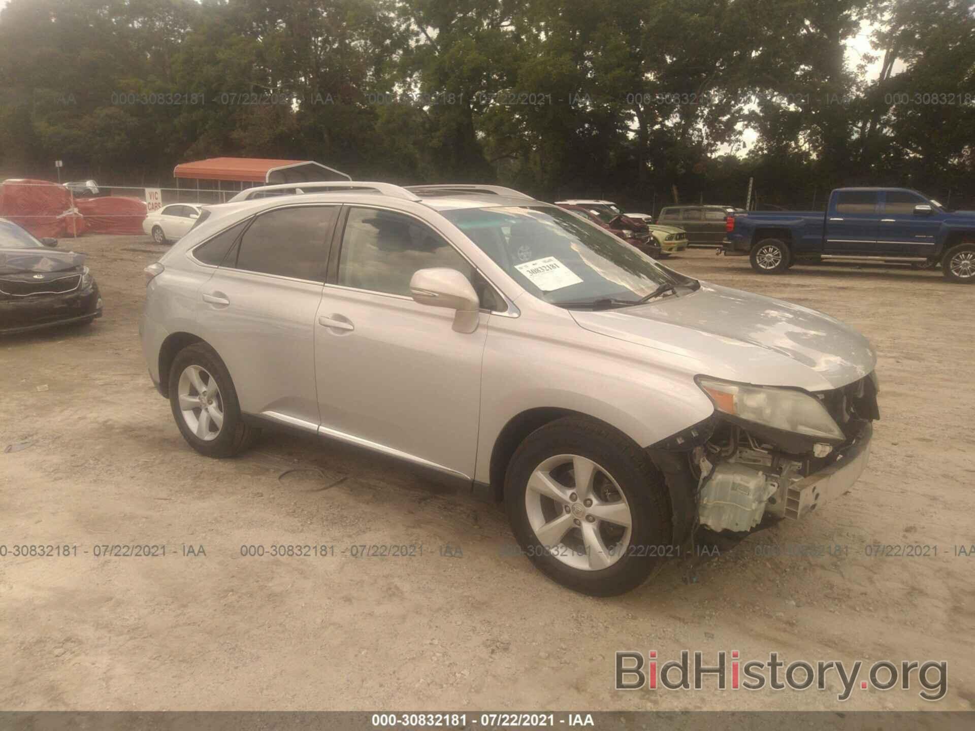 Photo 2T2BK1BA3CC145957 - LEXUS RX 350 2012