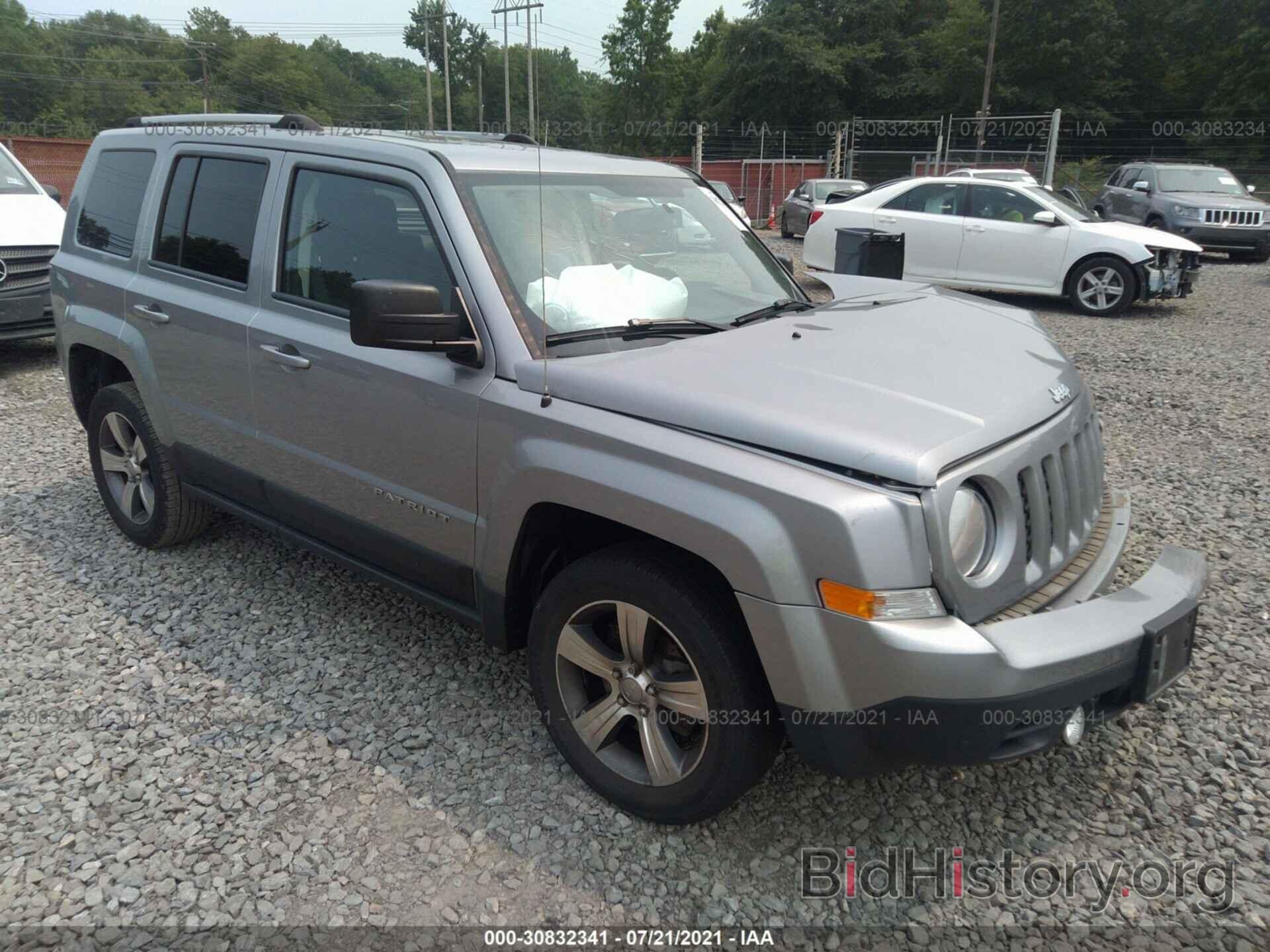 Photo 1C4NJRFBXHD181144 - JEEP PATRIOT 2017