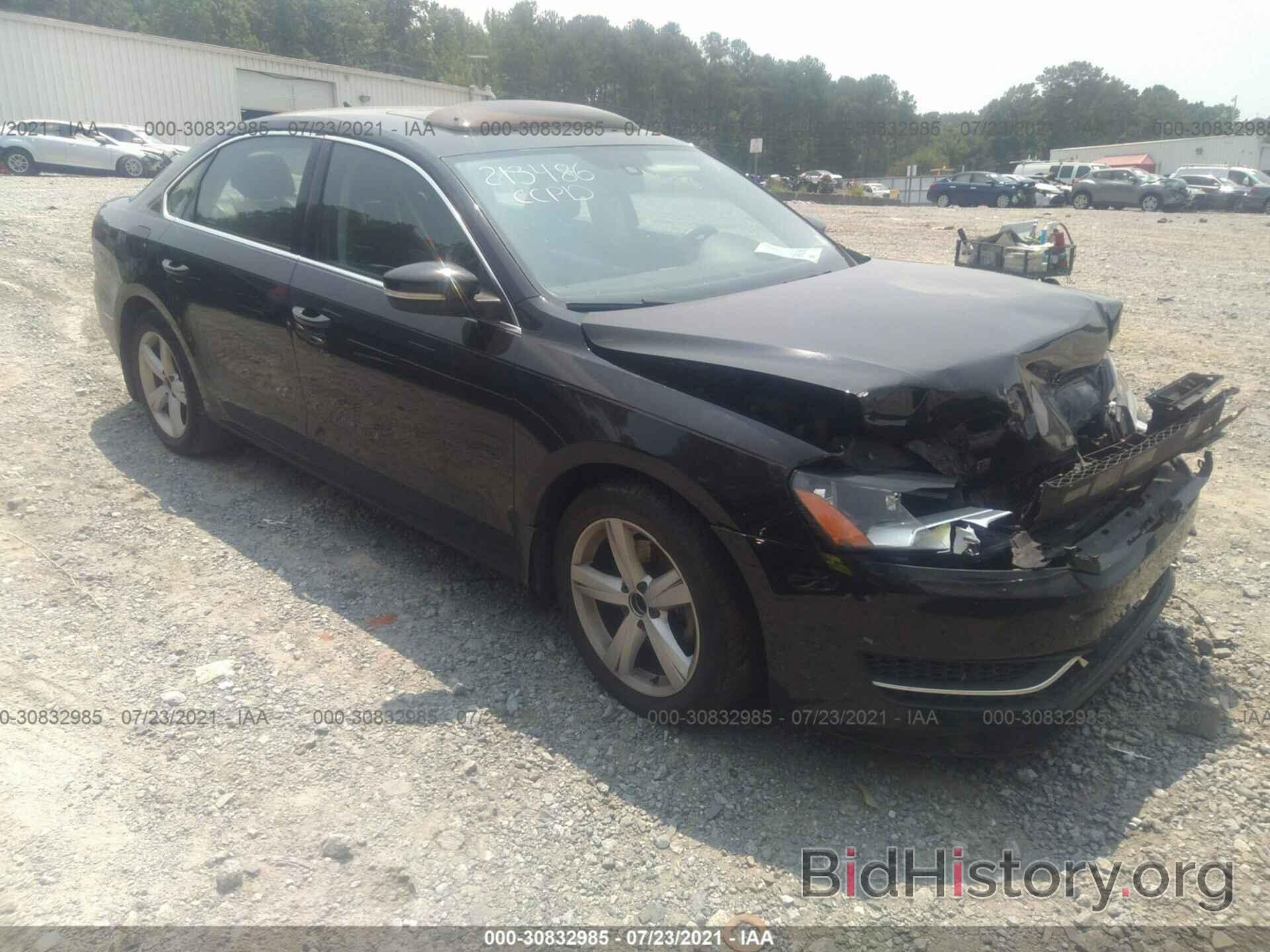 Photo 1VWBH7A32DC132374 - VOLKSWAGEN PASSAT 2013