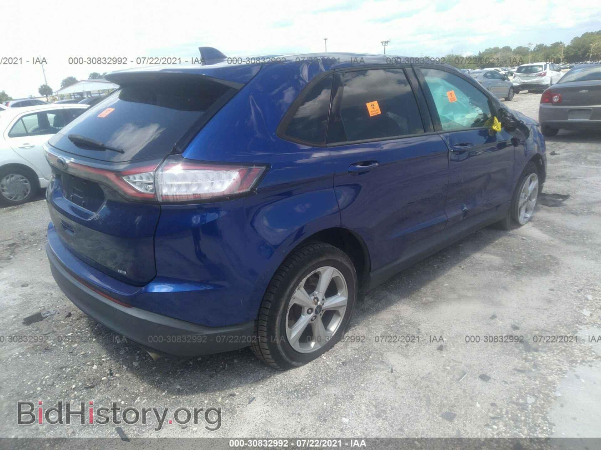 2015 FORD EDGE - VIN: 2FMTK4G81FBC09504 - Фото 4