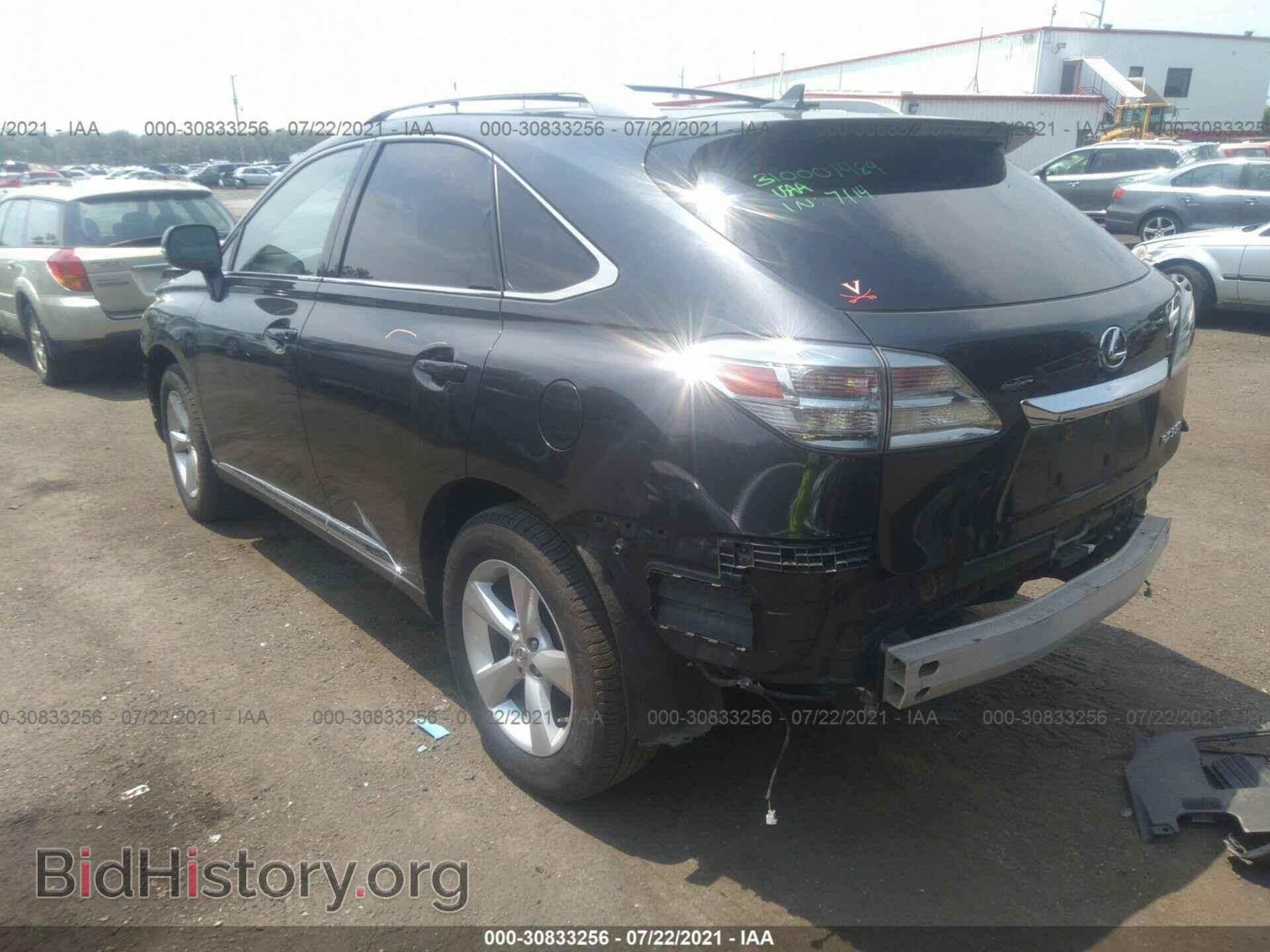 2011 LEXUS RX 350 - VIN: 2T2BK1BA4BC097285 - Фото 3