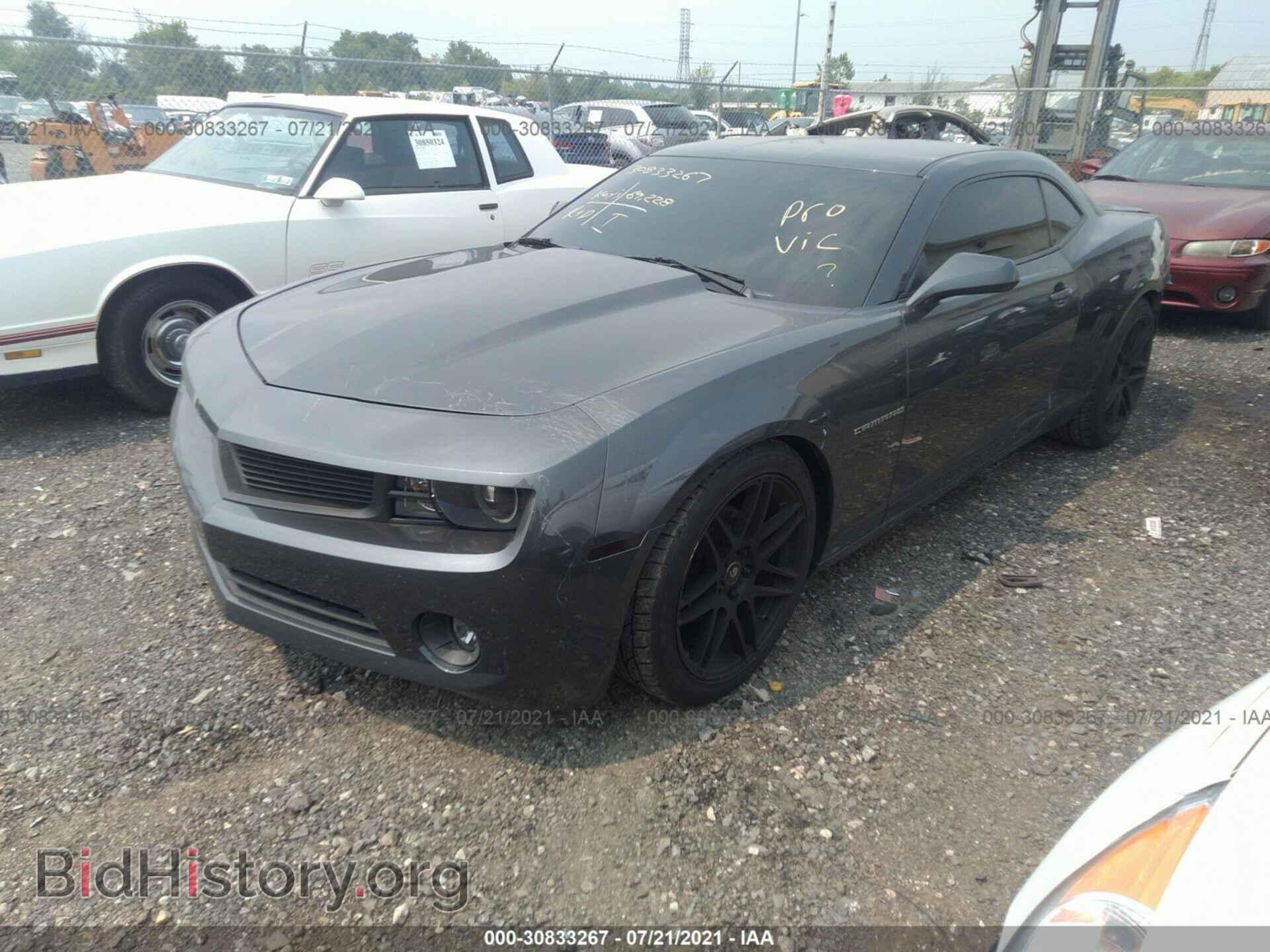 2011 CHEVROLET CAMARO - VIN: 2G1FF1ED7B9106537 - Фото 2