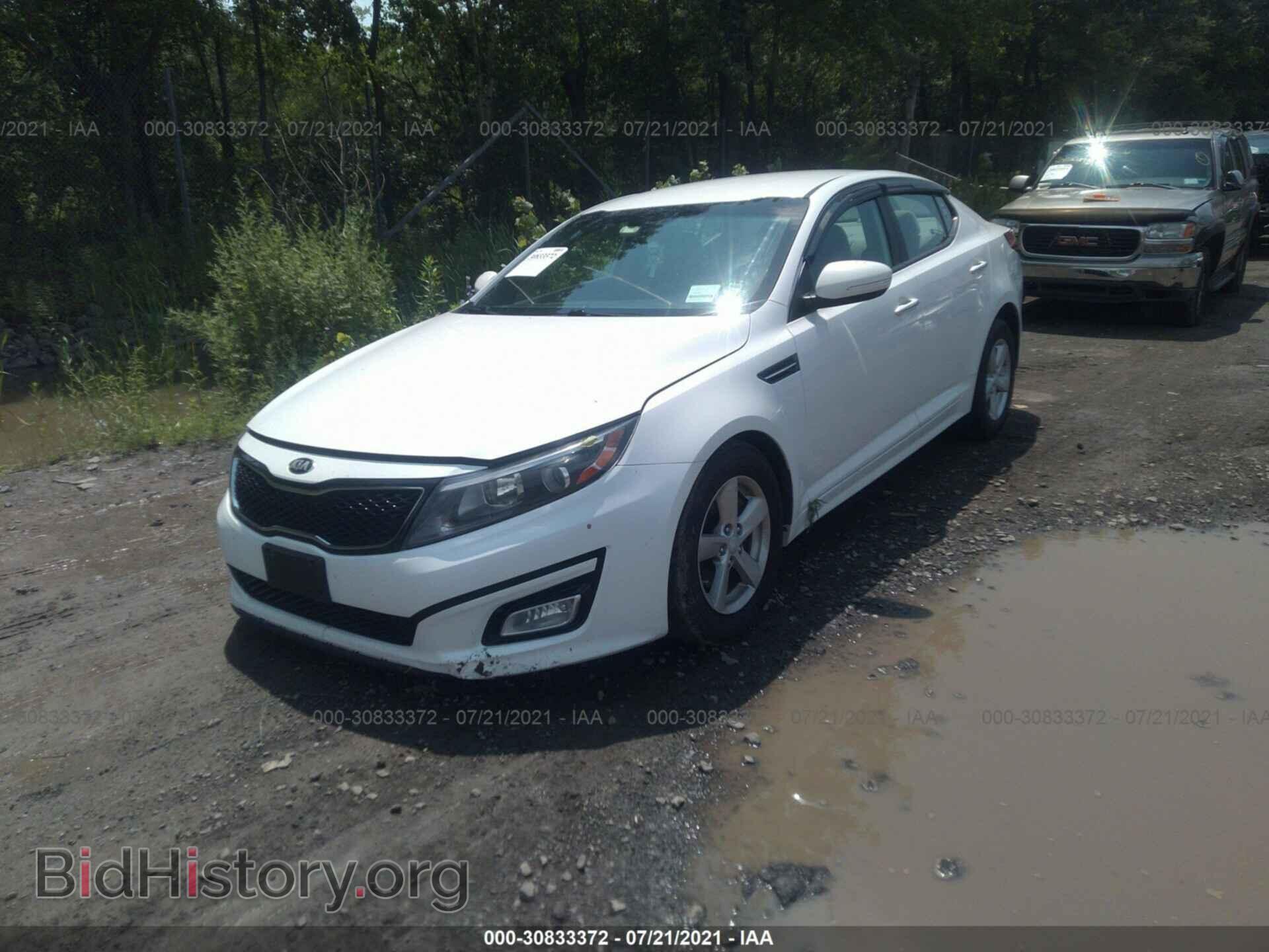 2015 KIA OPTIMA - VIN: KNAGM4A75F5557159 - Photo 2