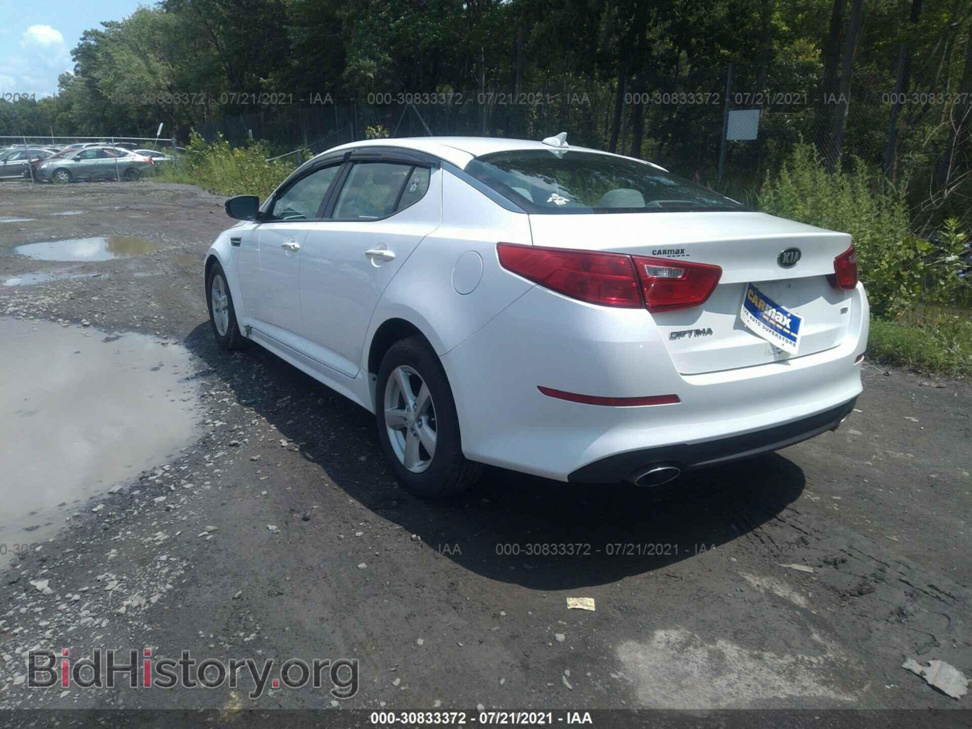 2015 KIA OPTIMA - VIN: KNAGM4A75F5557159 - Photo 3
