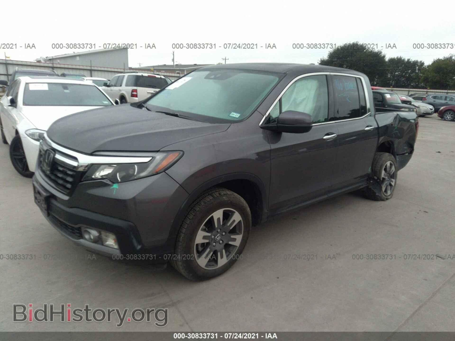 2019 HONDA RIDGELINE - VIN: 5FPYK3F73KB005613 - Фото 2