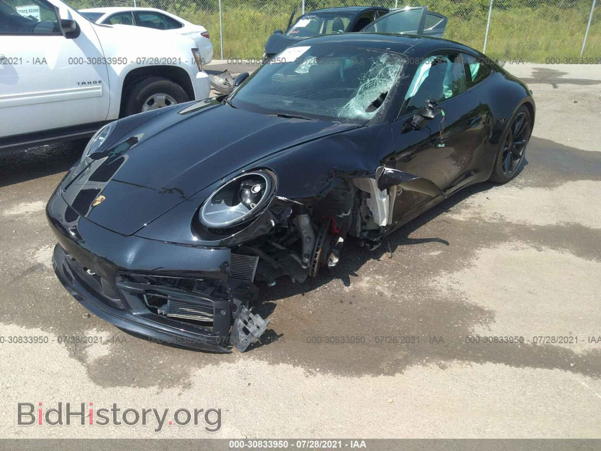 2020 PORSCHE 911 - VIN: WP0AB2A93LS225433 - Фото 2