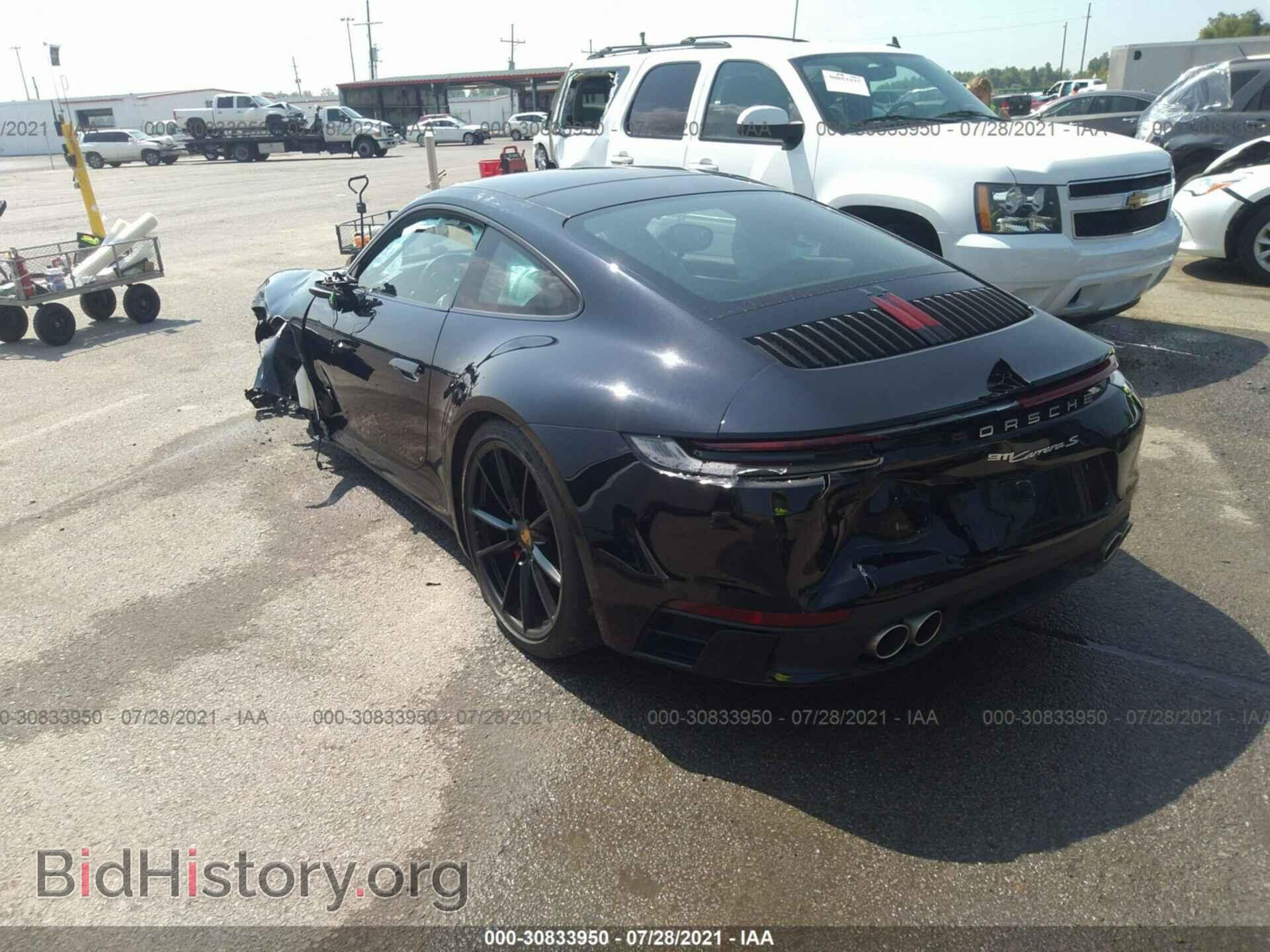 2020 PORSCHE 911 - VIN: WP0AB2A93LS225433 - Фото 3