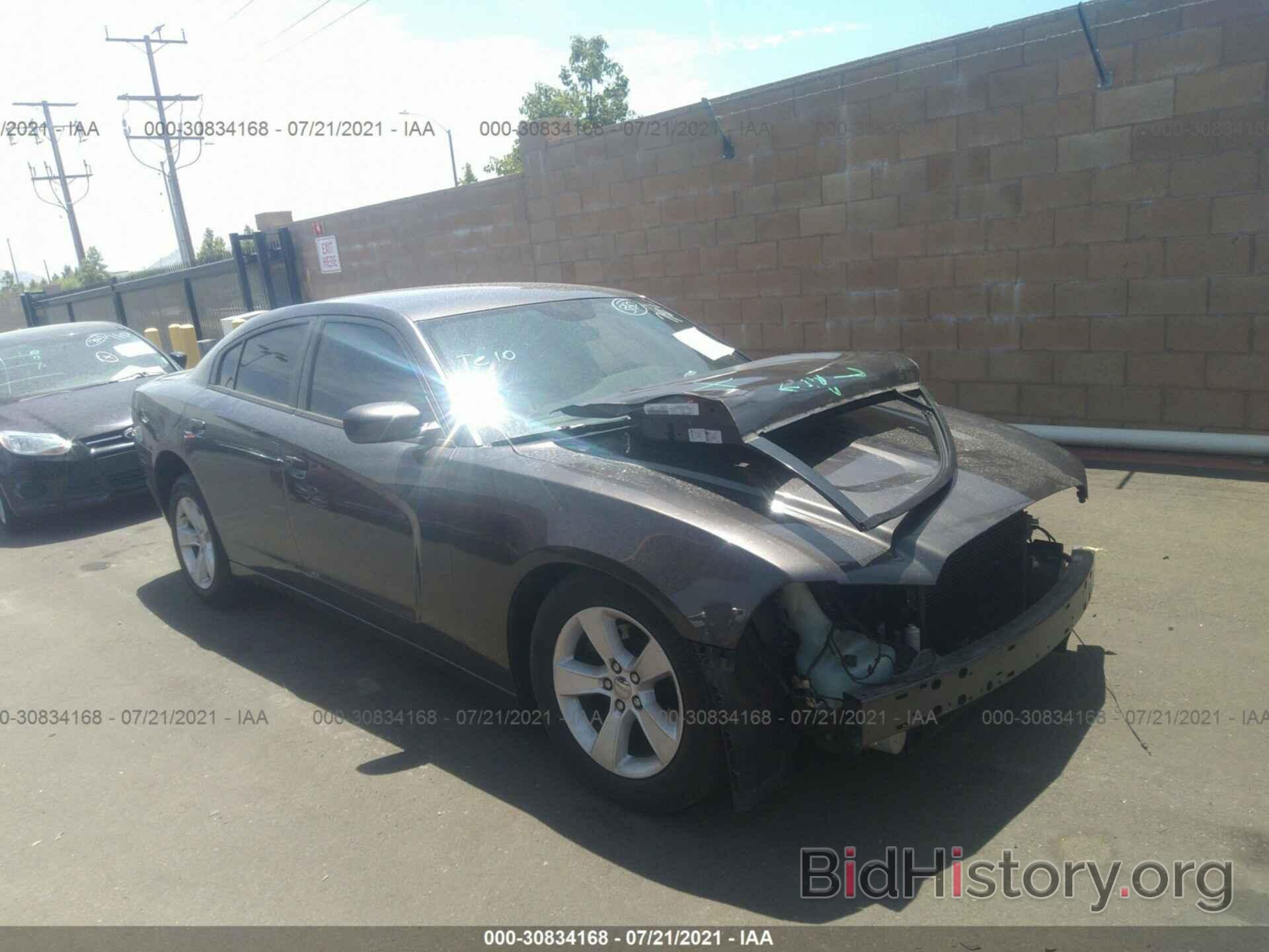 Photo 2C3CDXBG6EH268224 - DODGE CHARGER 2014