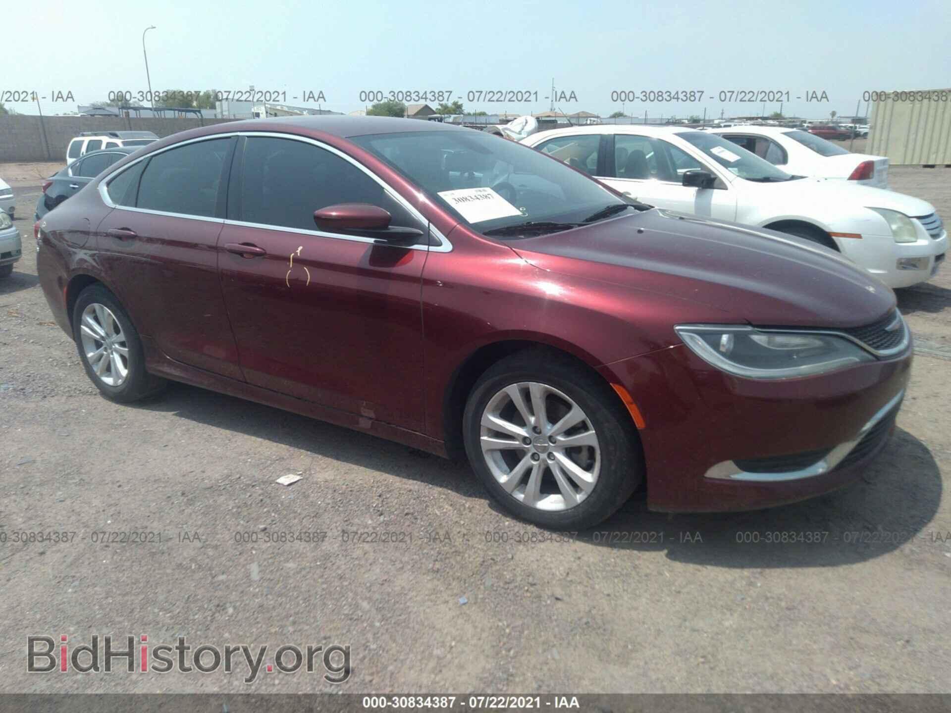 Фотография 1C3CCCAB2FN557322 - CHRYSLER 200 2015