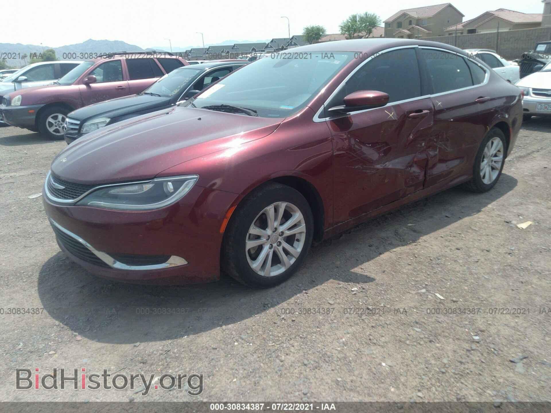 2015 CHRYSLER 200 - VIN: 1C3CCCAB2FN557322 - Photo 2