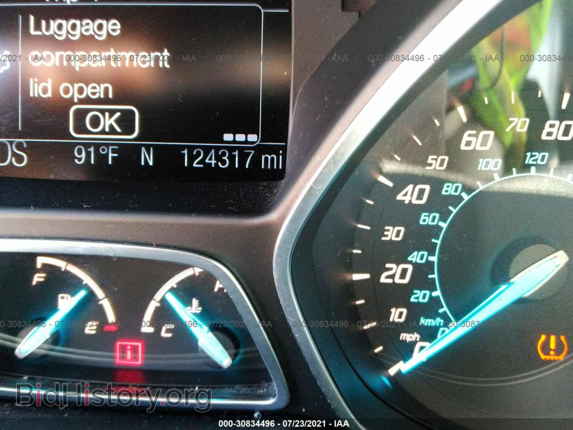 2013 FORD ESCAPE - VIN: 1FMCU9G99DUA37732 - Фото 7