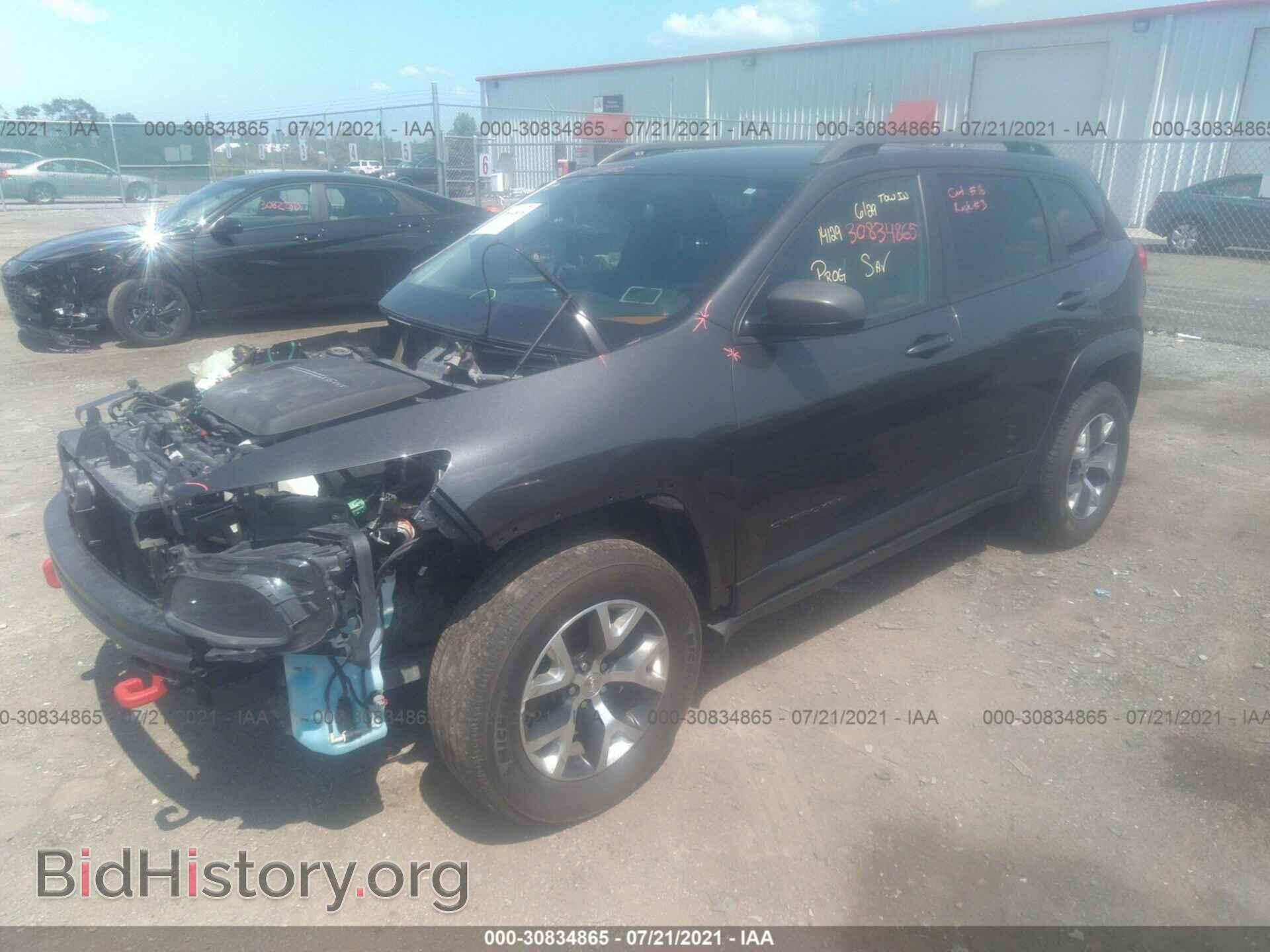 2015 JEEP CHEROKEE - VIN: 1C4PJMBS2FW635616 - Фото 2