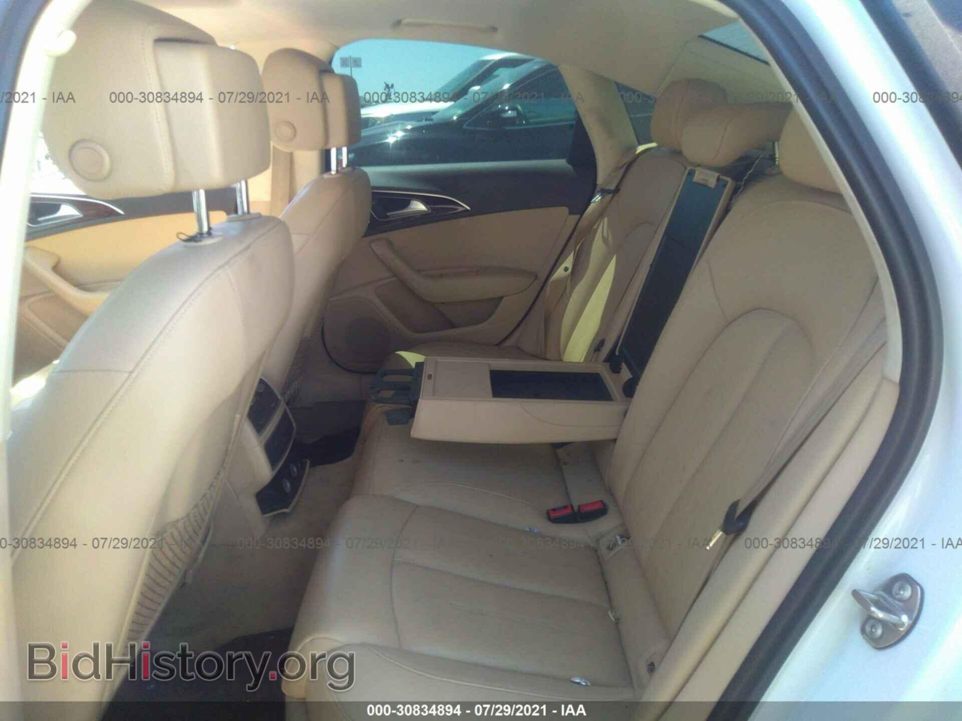 2013 AUDI A6 - VIN: WAUDFAFC5DN129204 - Фото 8