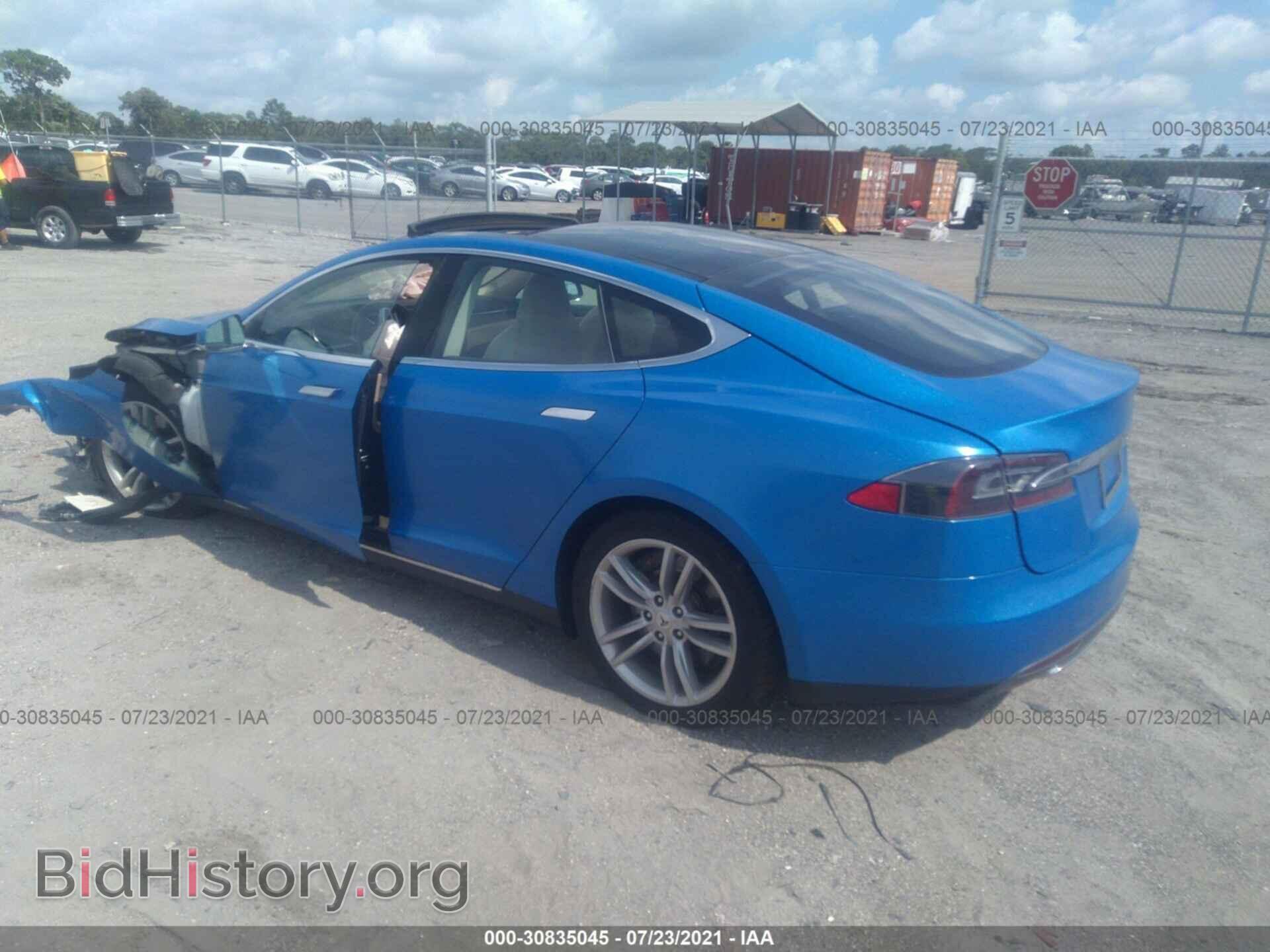 2013 TESLA MODEL S - VIN: 5YJSA1CN3DFP06812 - Photo 3