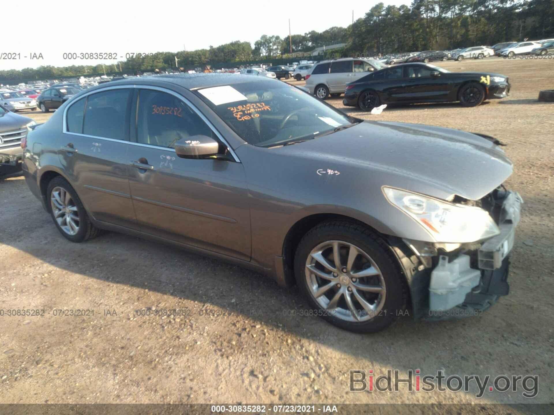 Фотография JNKCV61F99M354351 - INFINITI G37 SEDAN 2009