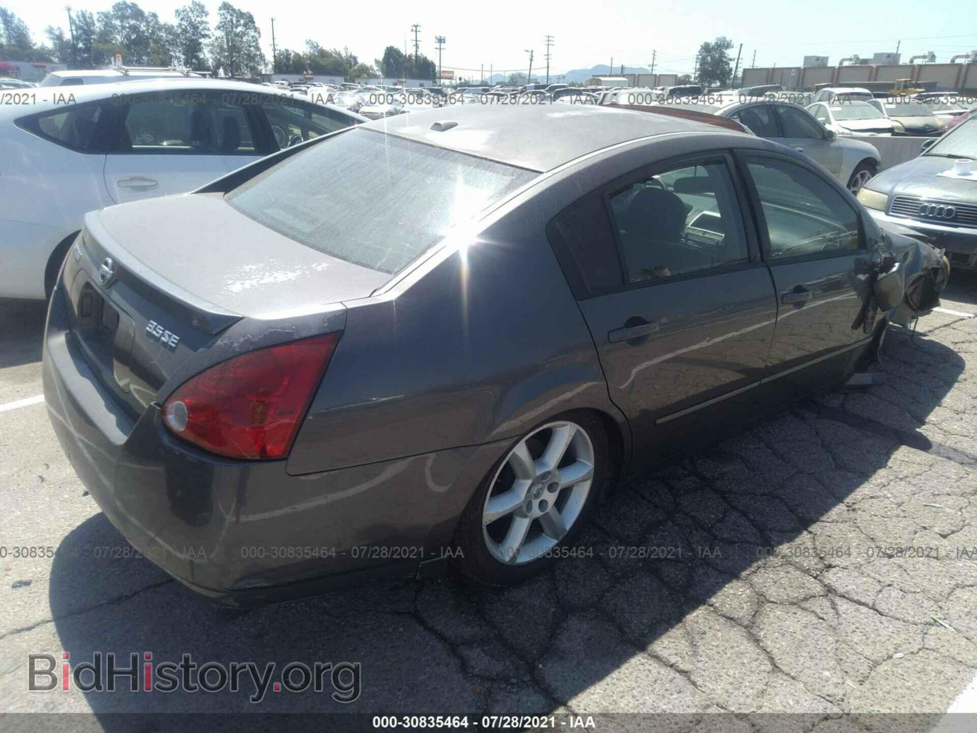 2006 NISSAN MAXIMA - VIN: 1N4BA41E46C825933 - Фото 4