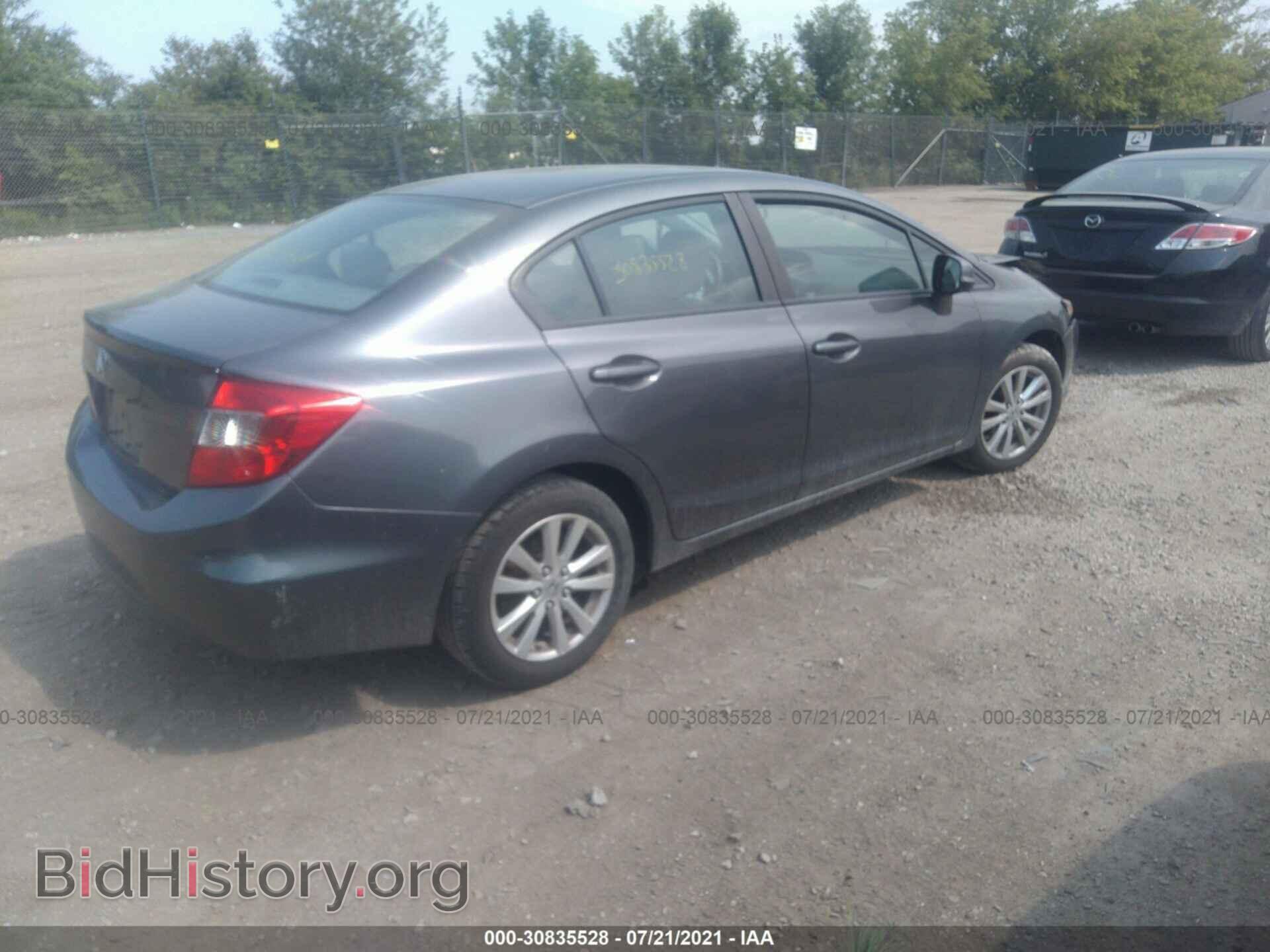 2012 HONDA CIVIC SDN - VIN: 19XFB2F85CE020804 - Фото 4