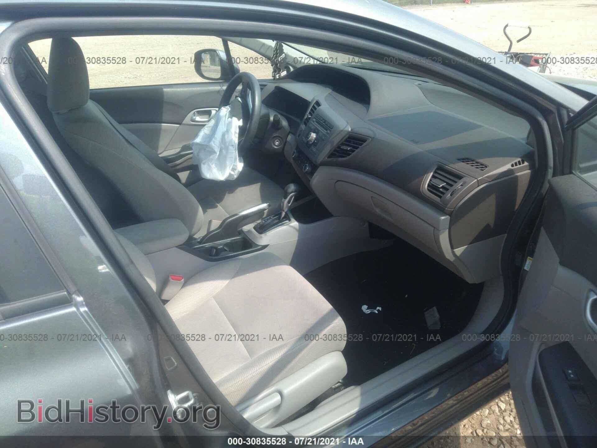 2012 HONDA CIVIC SDN - VIN: 19XFB2F85CE020804 - Фото 5