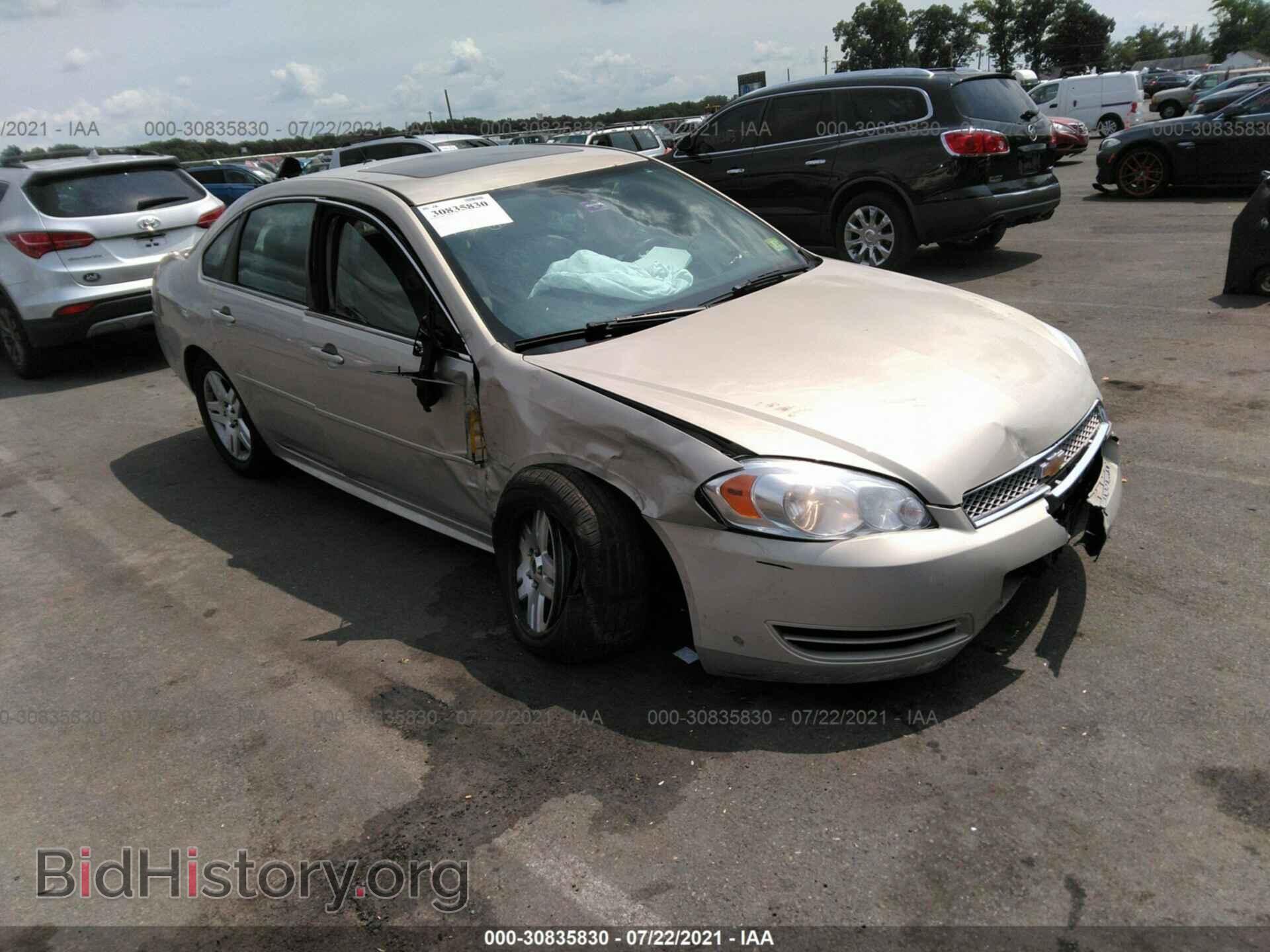 Фотография 2G1WG5E39C1285756 - CHEVROLET IMPALA 2012